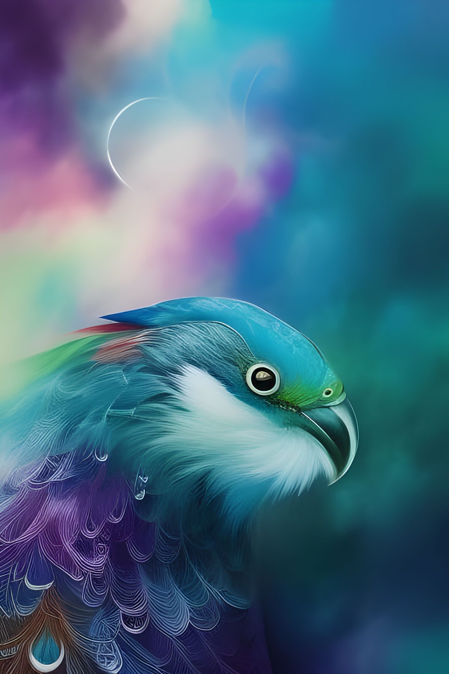 Exotic bird - AI Generated Artwork - NightCafe Creator