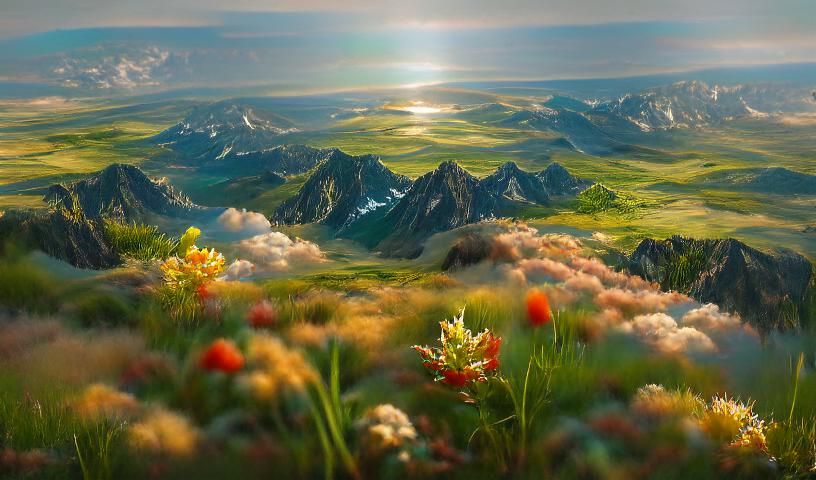 beautiful broad view vista landscape peaceful amazing wonder...