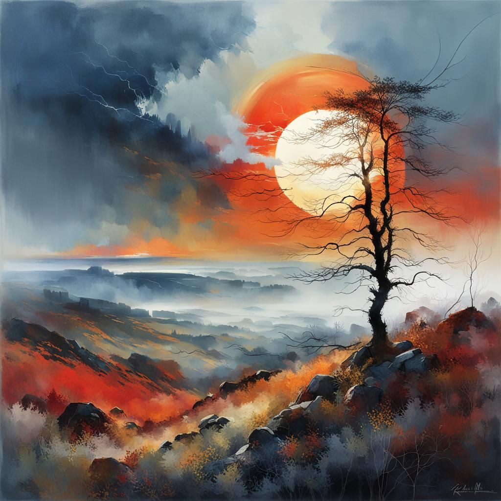  Autumn in Scottish landscape  by @Mapont