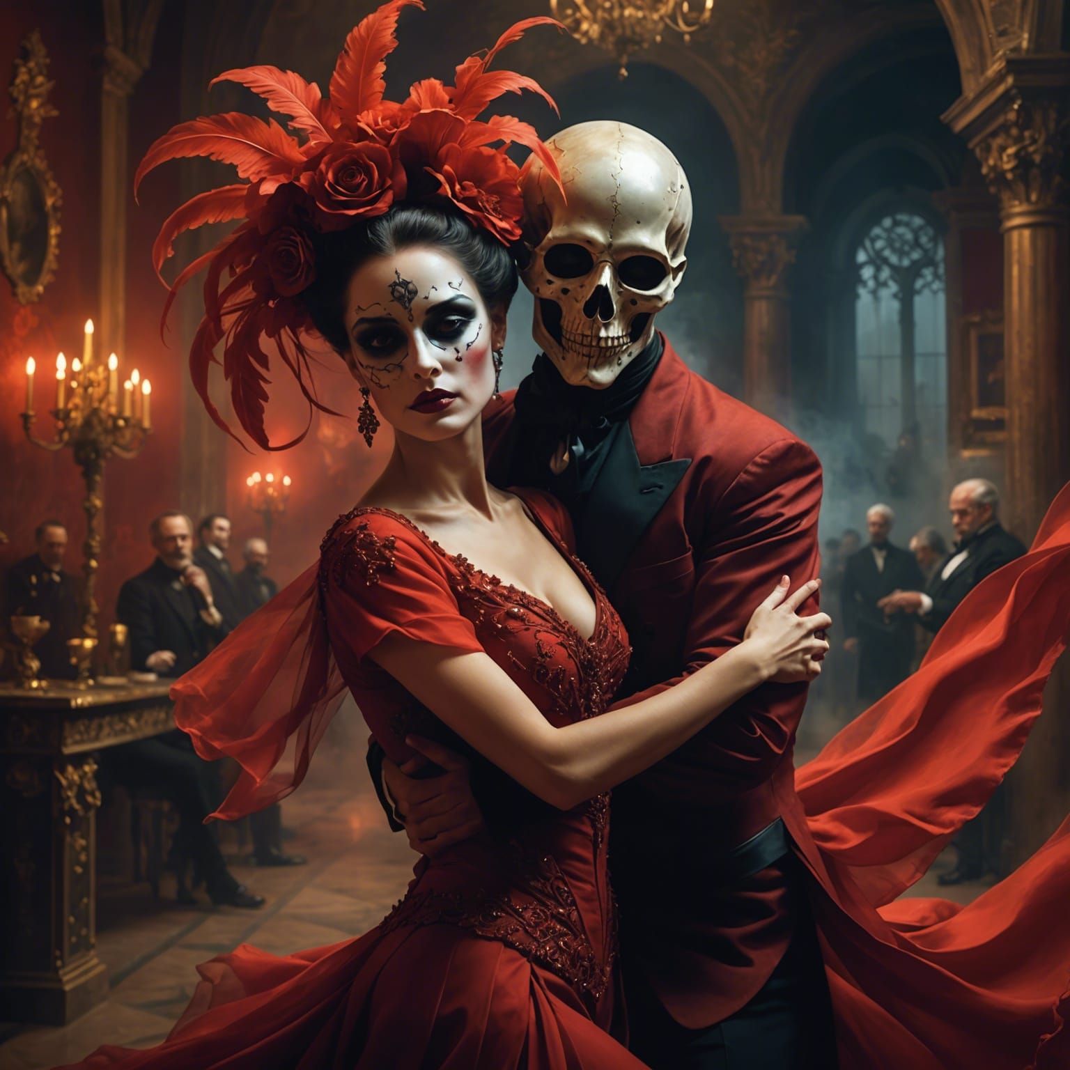 Deathly dancing 💀💃🏼  by @avionesplateados 