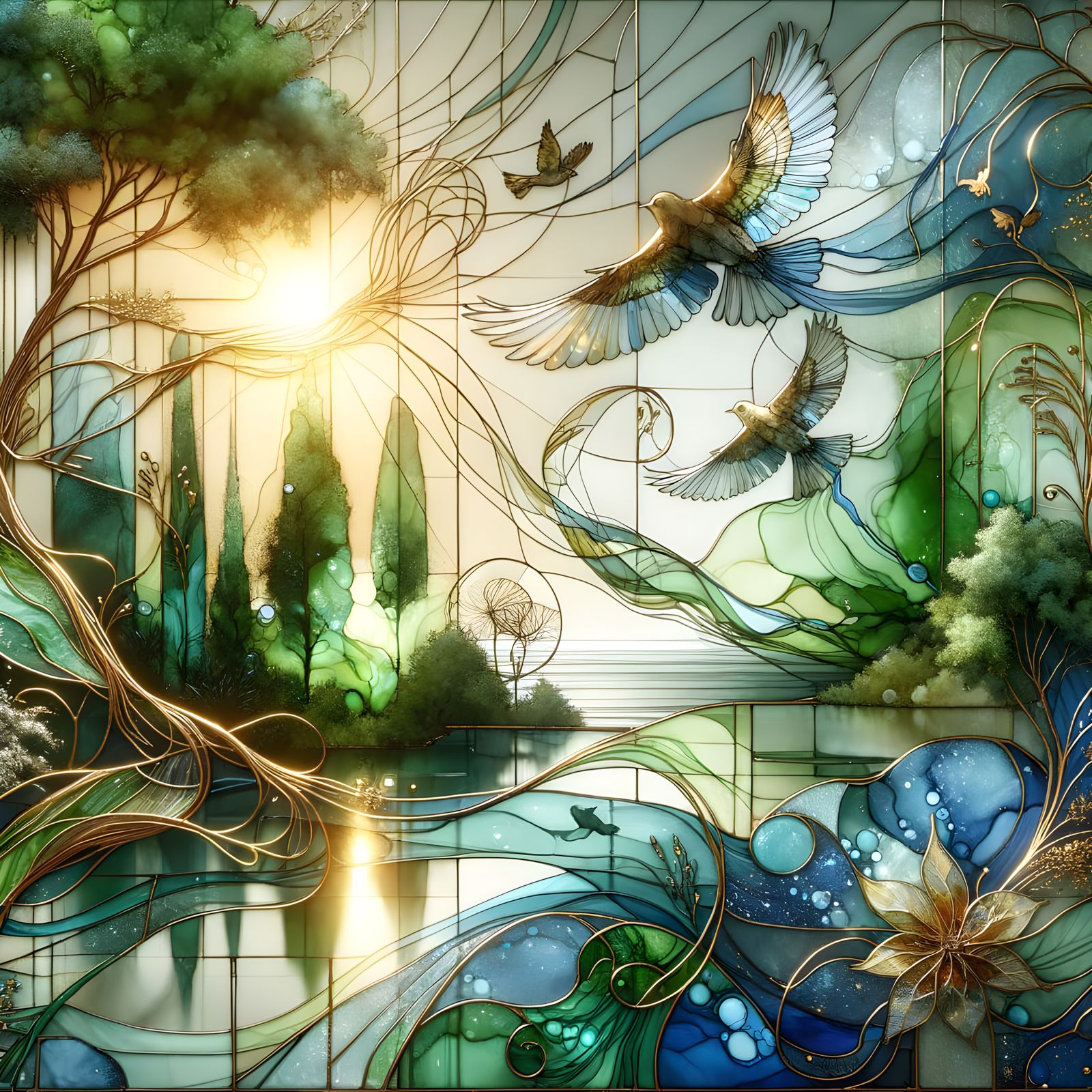 eternal glass  by @EB