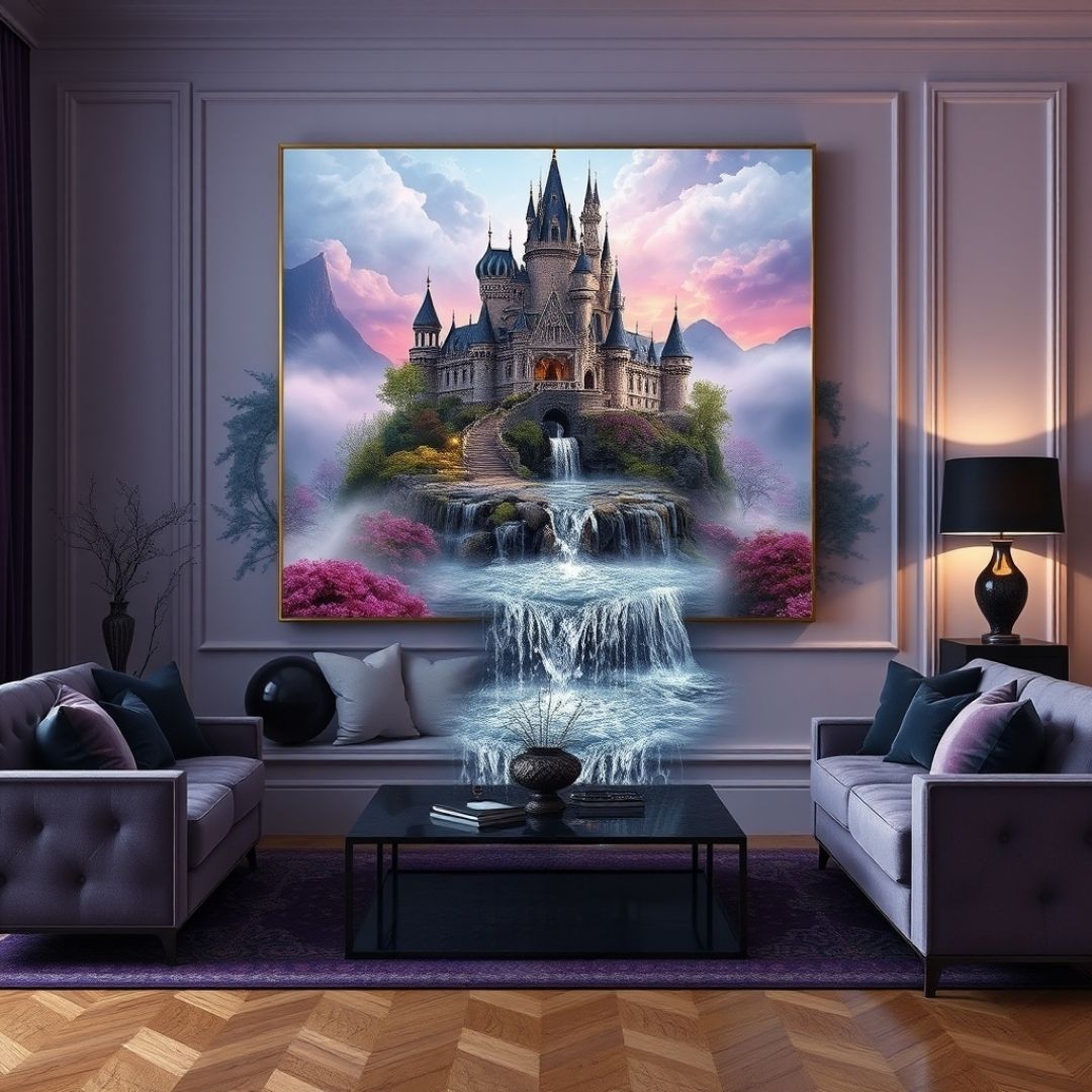 Waterfall in the living room