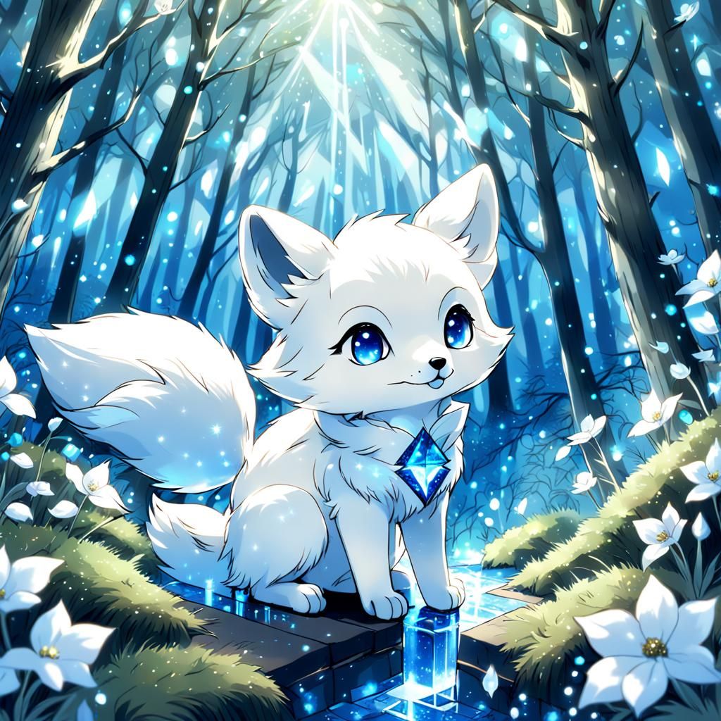 Anime Fox - AI Generated Artwork - NightCafe Creator