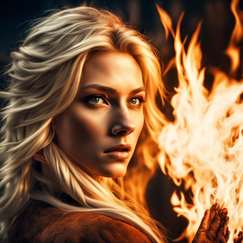 Pyromancer - AI Generated Artwork - NightCafe Creator