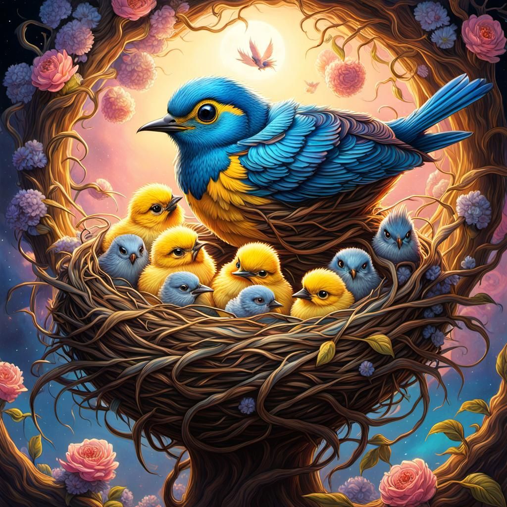 Guardian of the Nest  by @sh548