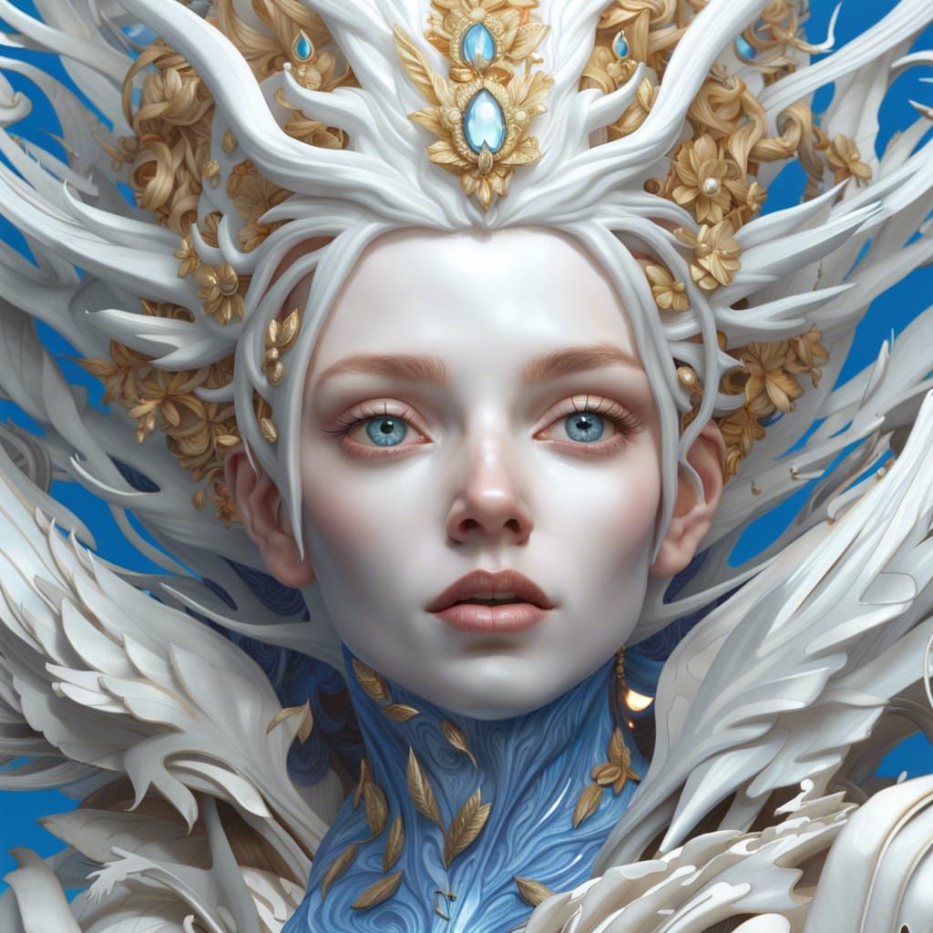 White Queen || - AI Generated Artwork - NightCafe Creator