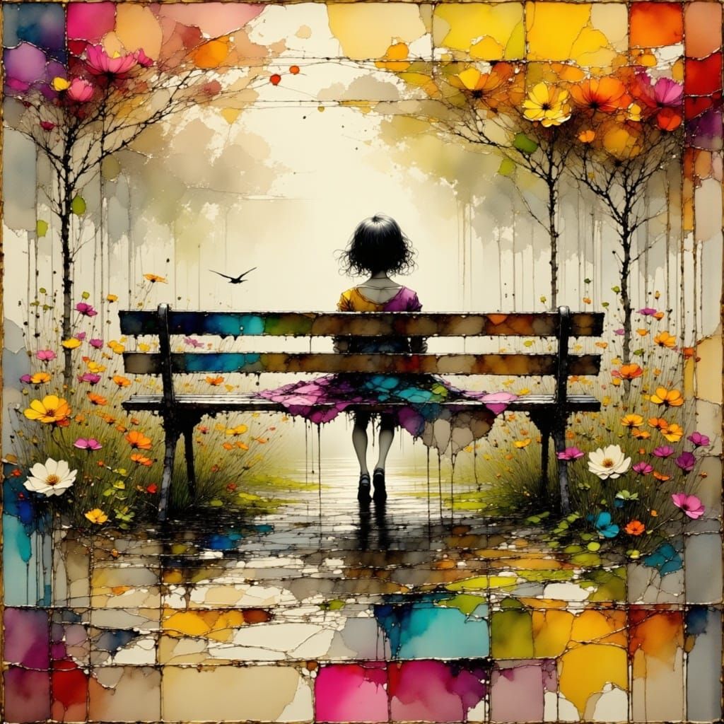 The Lonely Girl  by @Shywolf