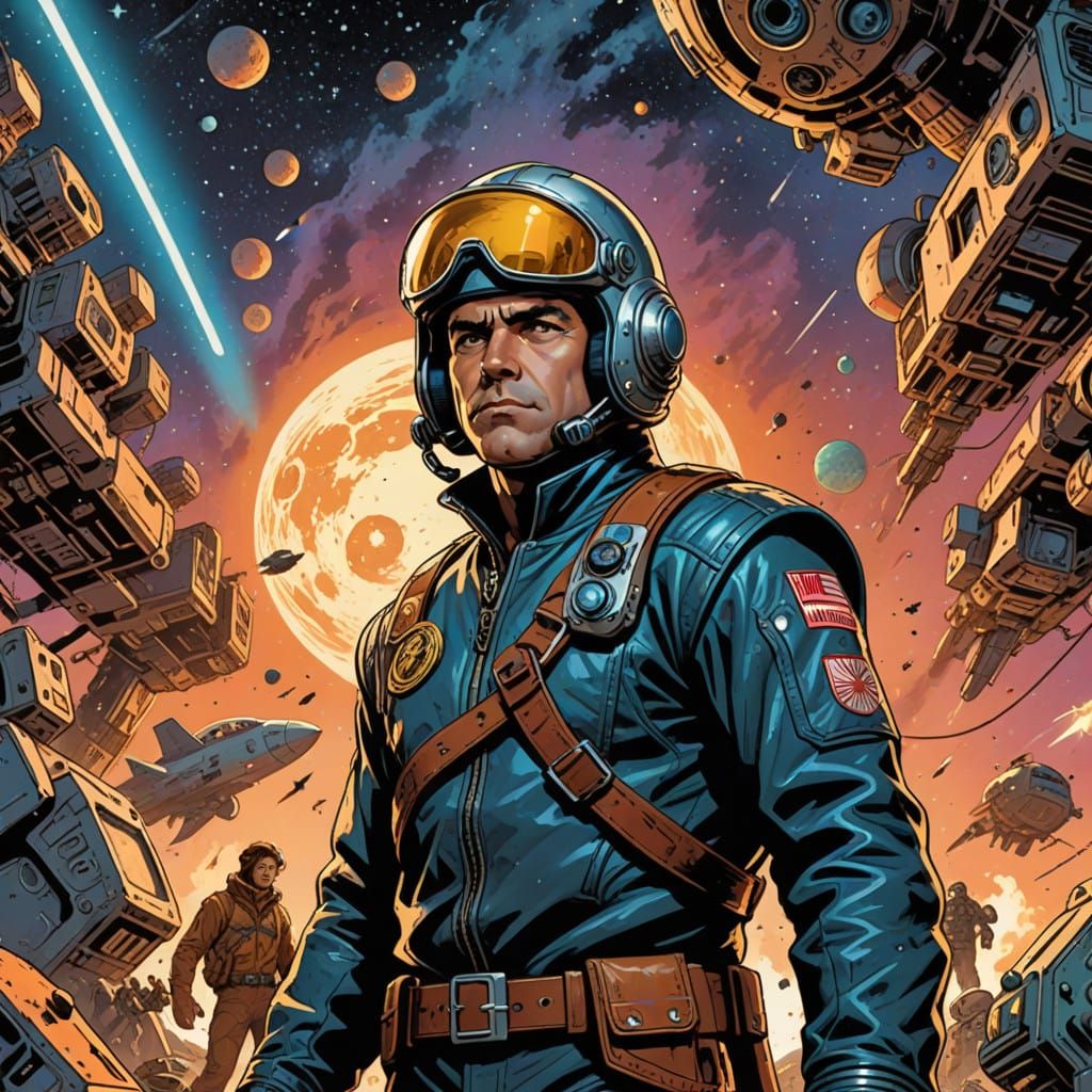 Buck Rogers.  by @BulePanda