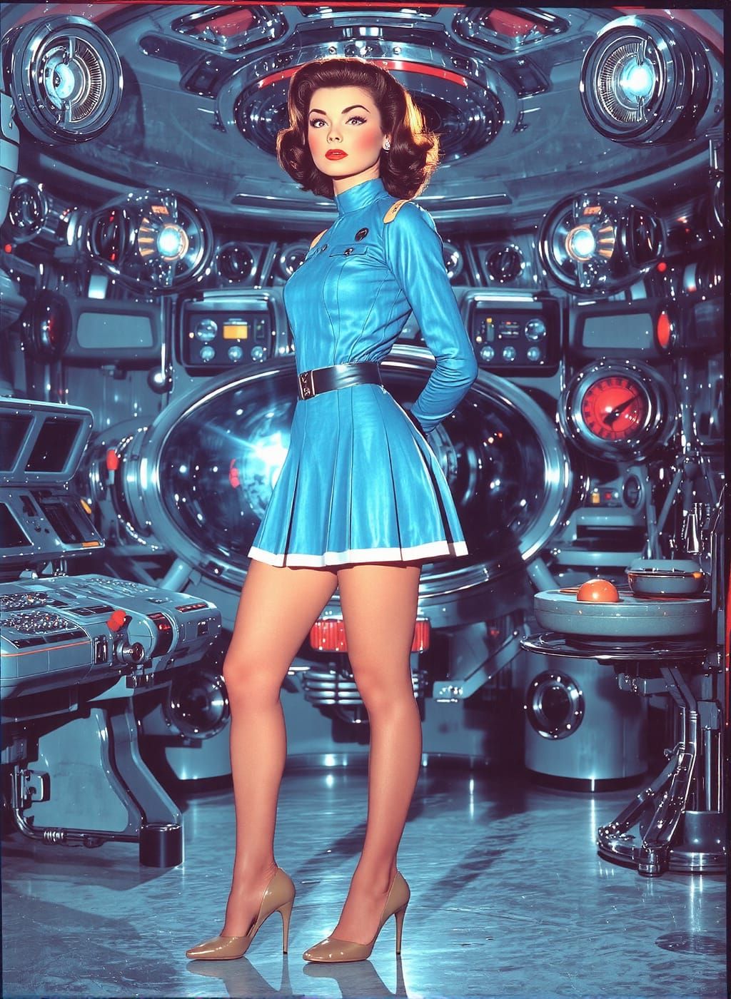 Ensign Calloway of the Space Patrol