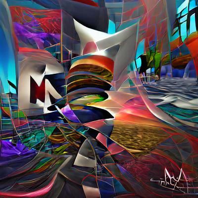 metaverse abstract art
