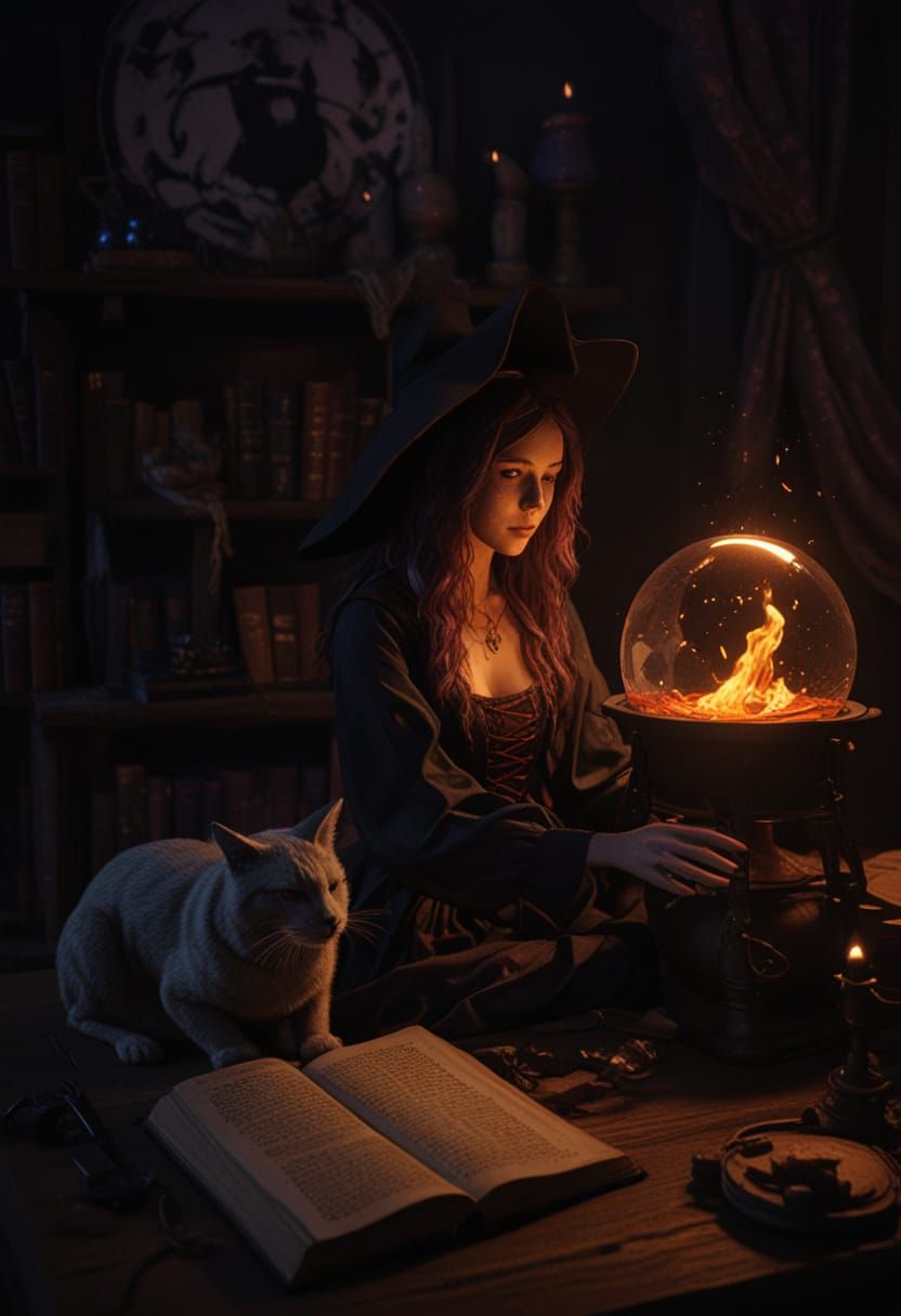 "THE ENCHANTRESS'S GAZE" 2