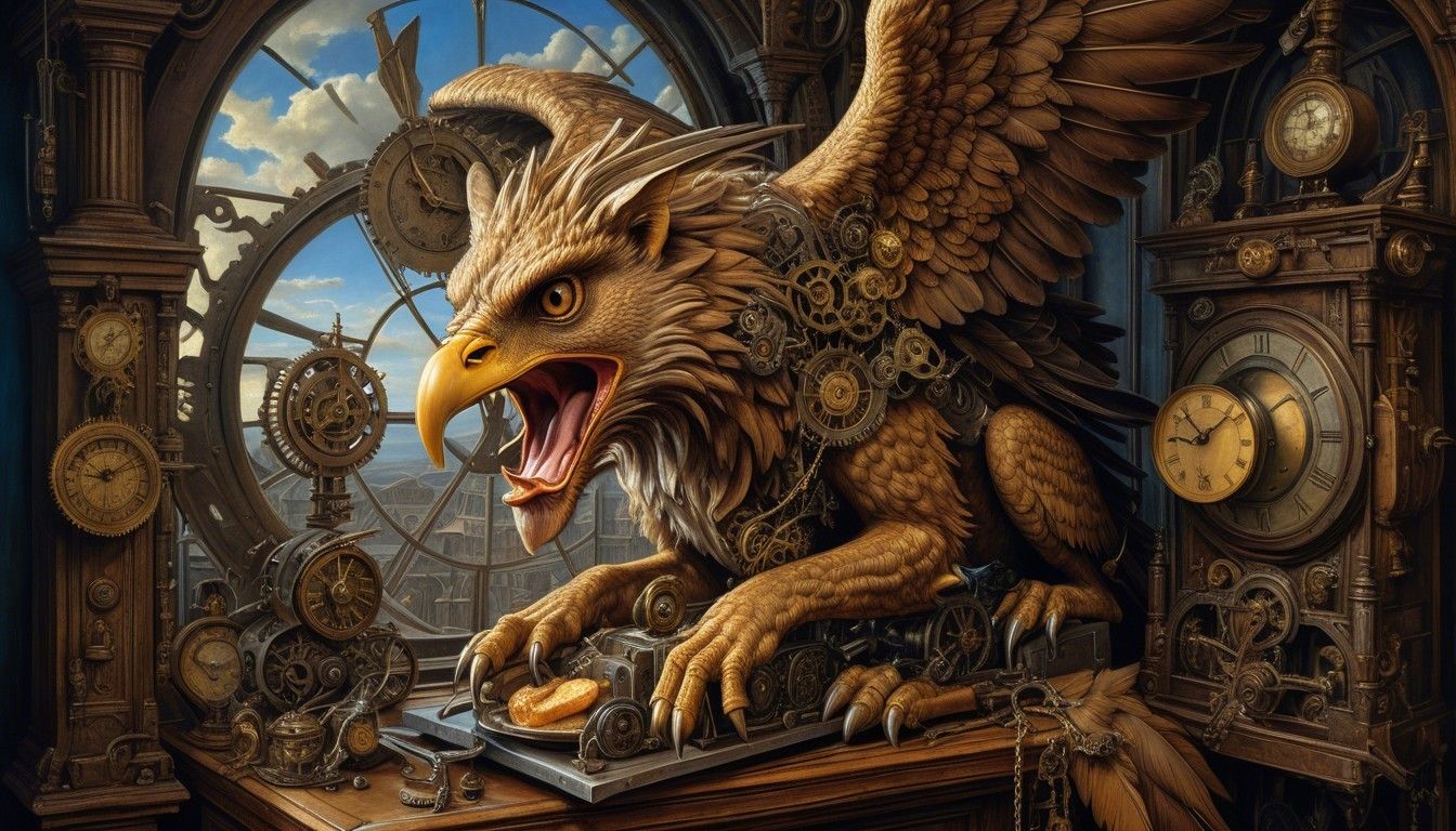 MECHANICAL GRIFFIN A STEAMPUNK FANTASY