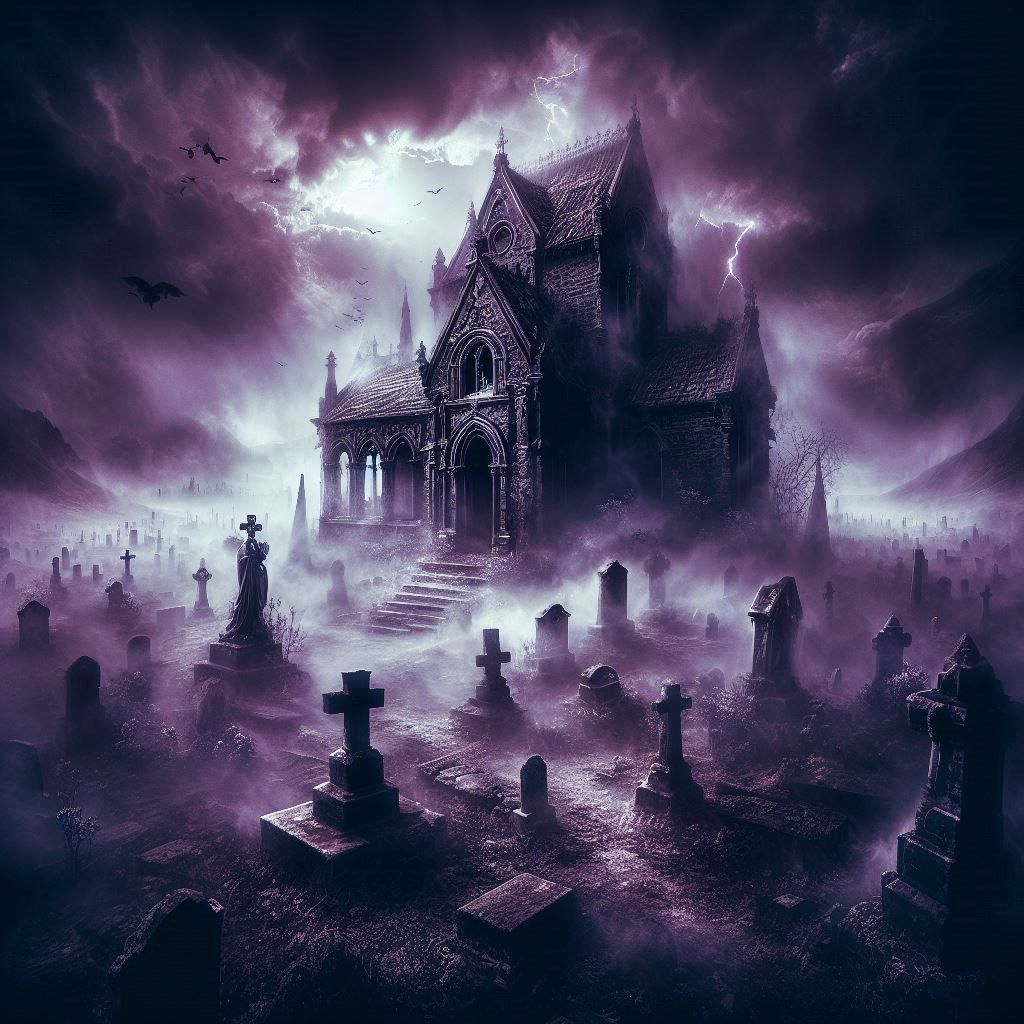 Abandoned eerie house