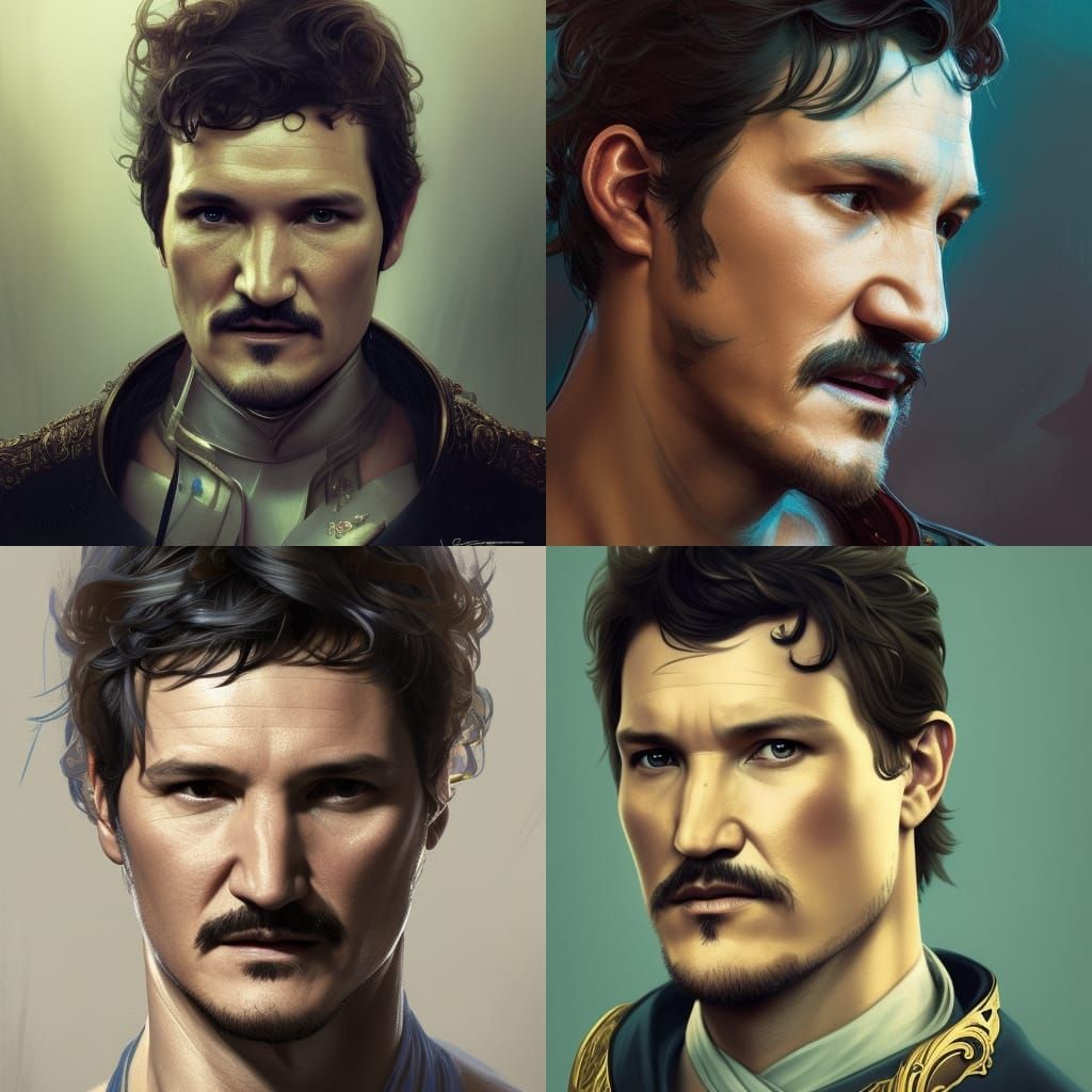 Pedro Pascal as a prince