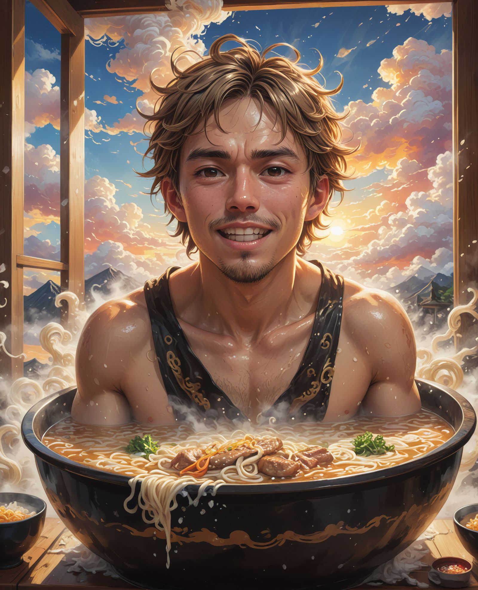 Dude in Ramen