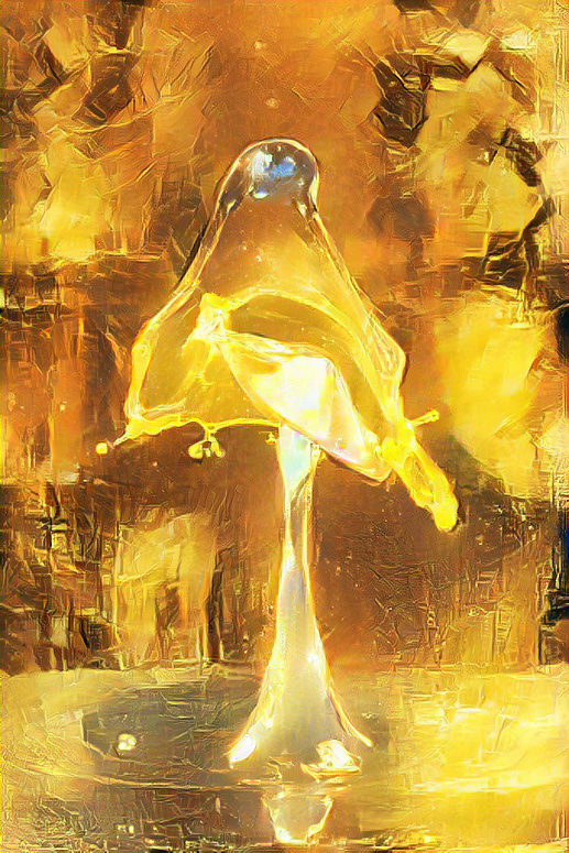 Water Drops Abstract