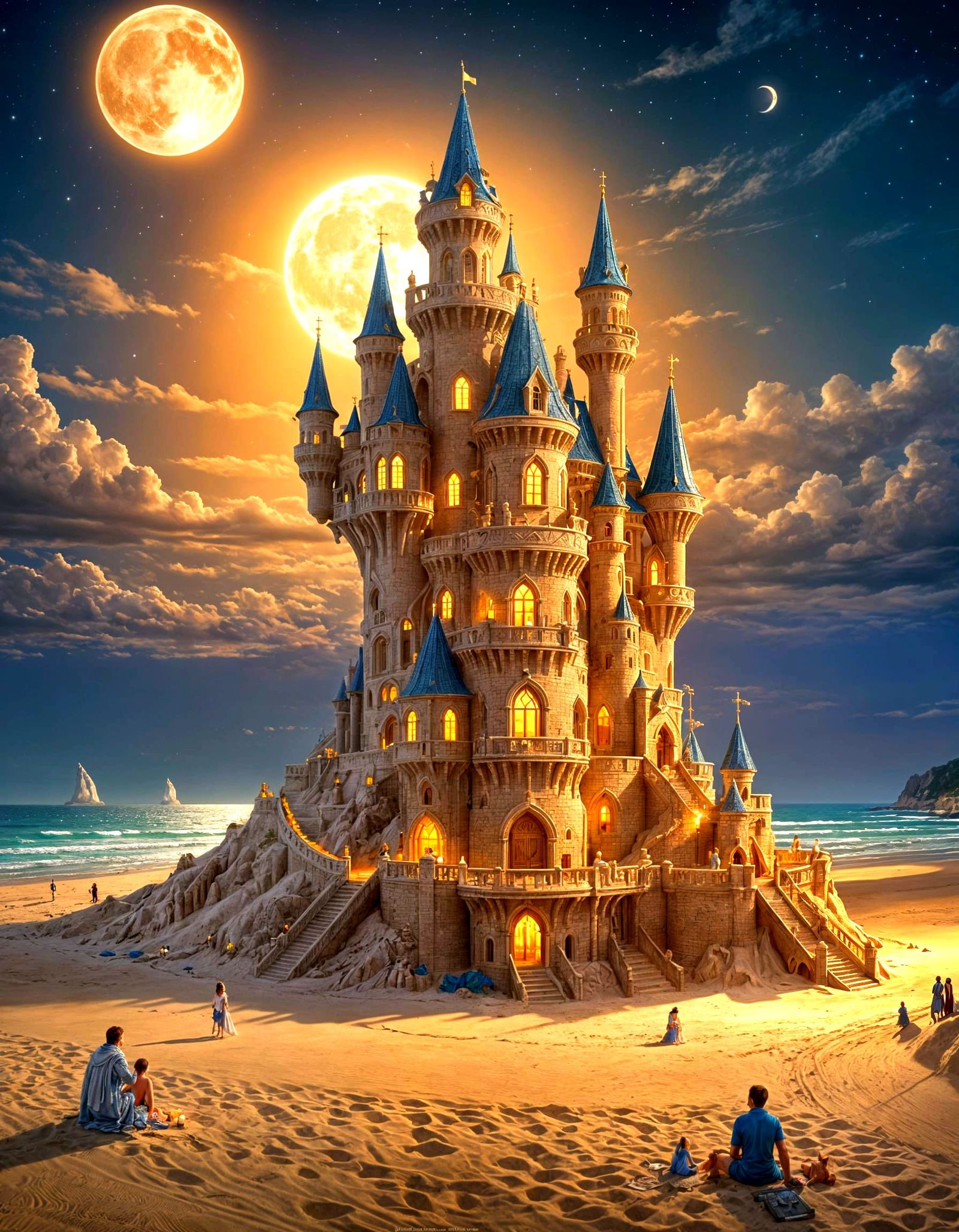 Sand Castles  by @Lennis