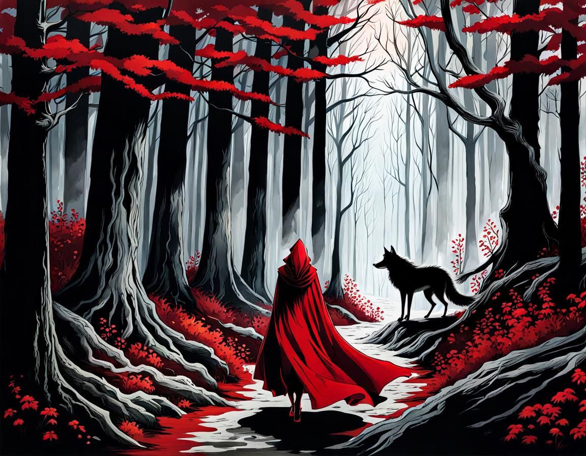 Red Riding Hood   by @Tony
