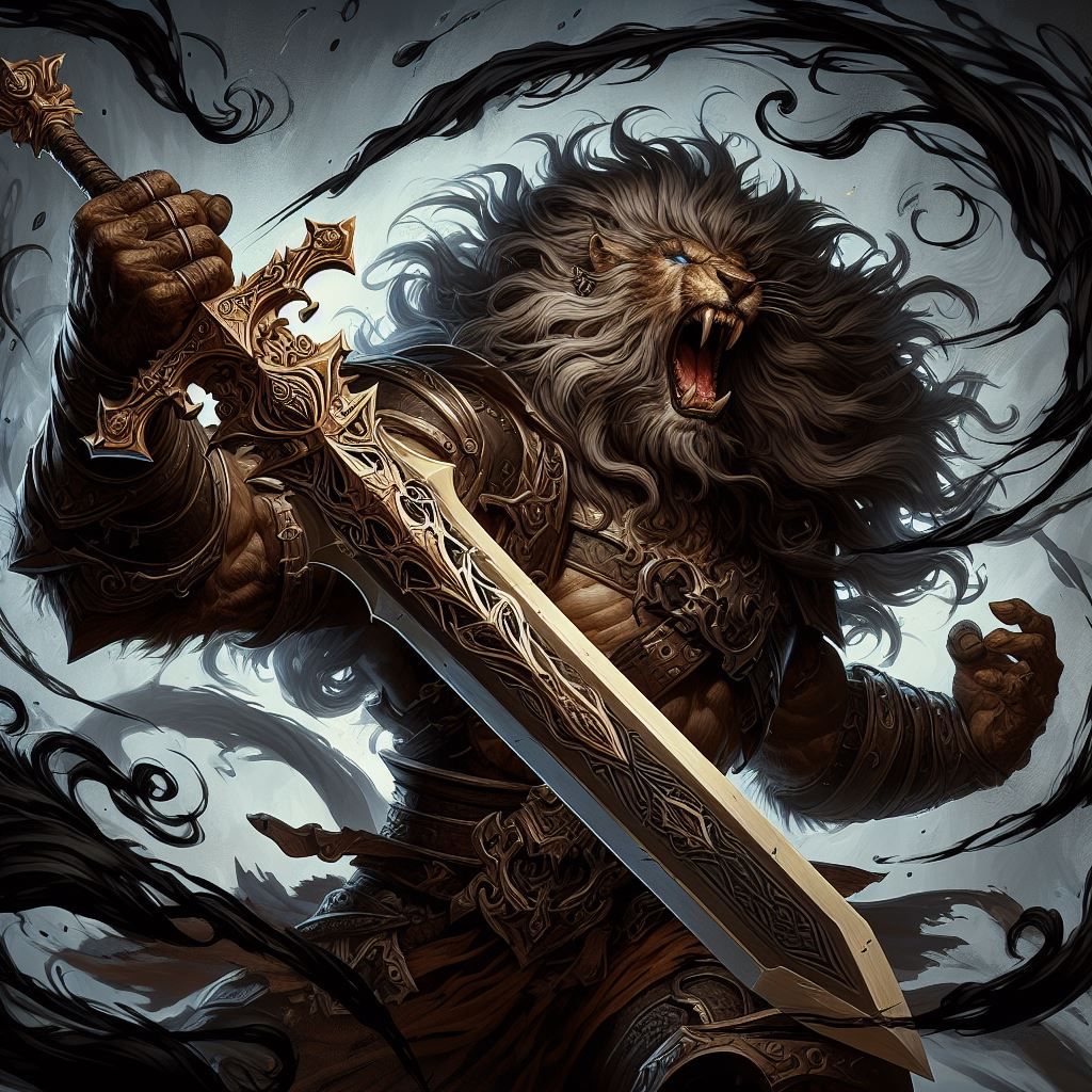 Leonin Barbarian
