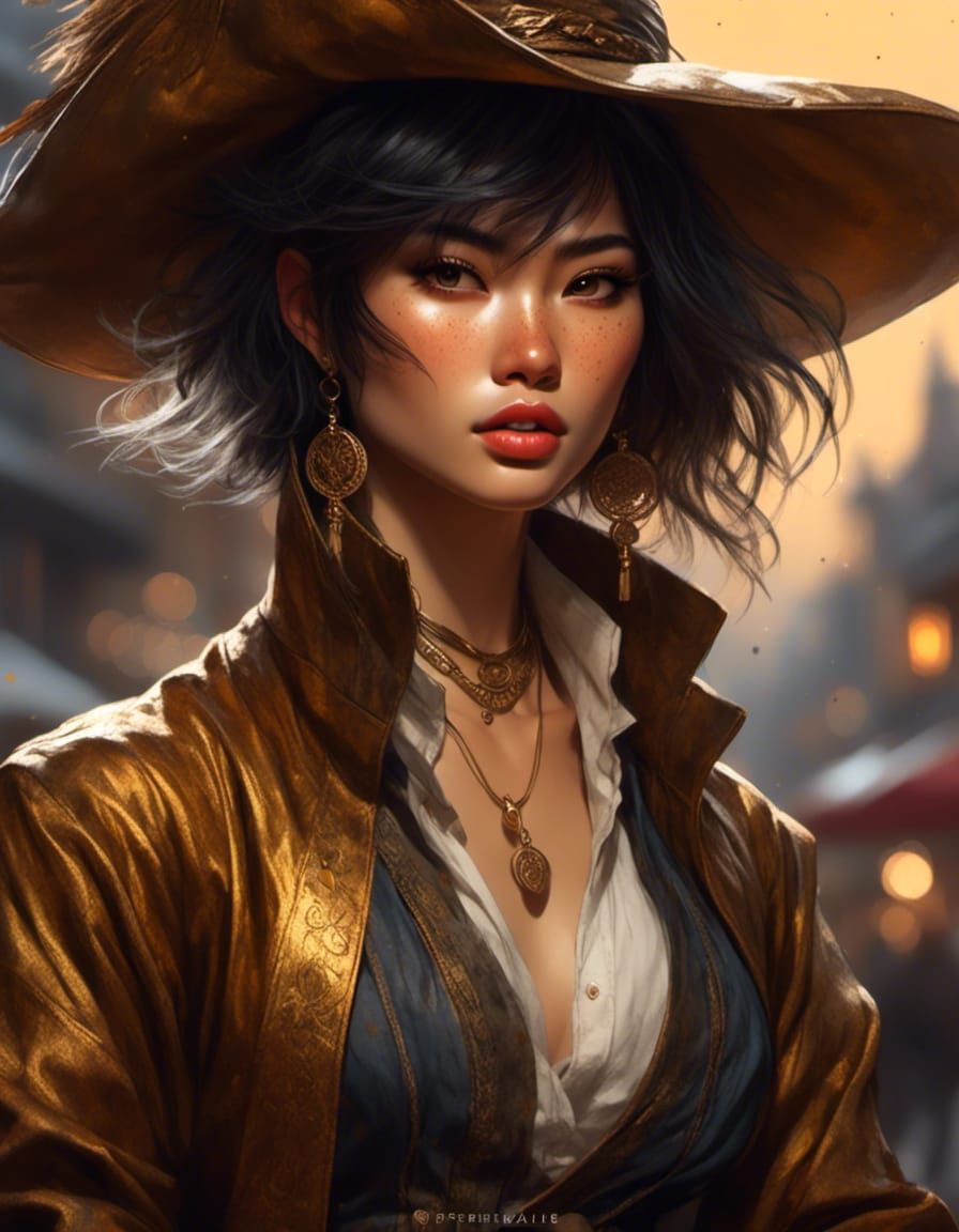 Gold Jacket and Hat