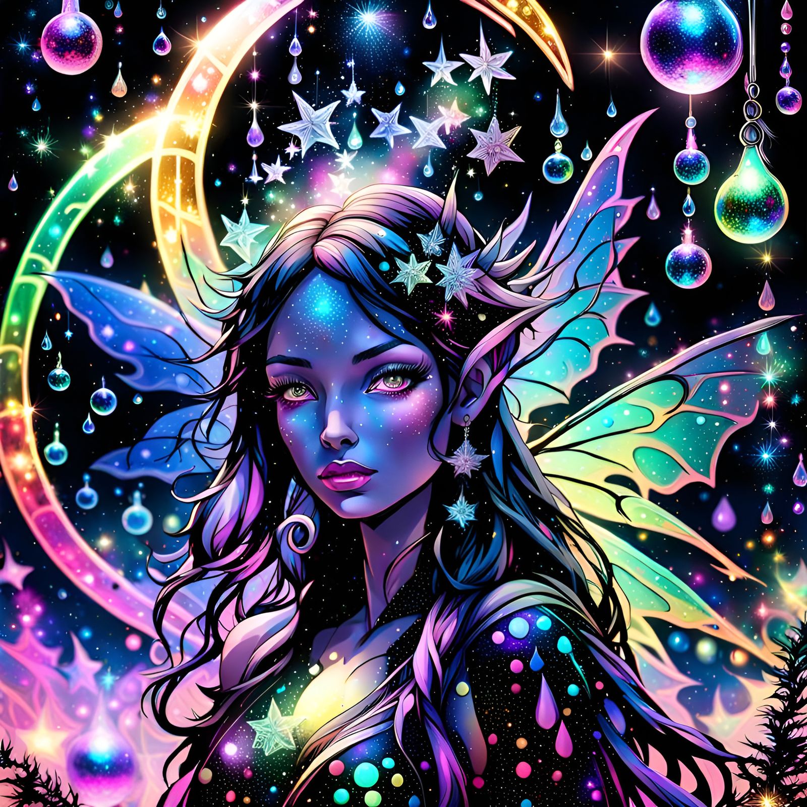 Unconventional Fairy #9, Masterplayer - AI Generated Artwork ...