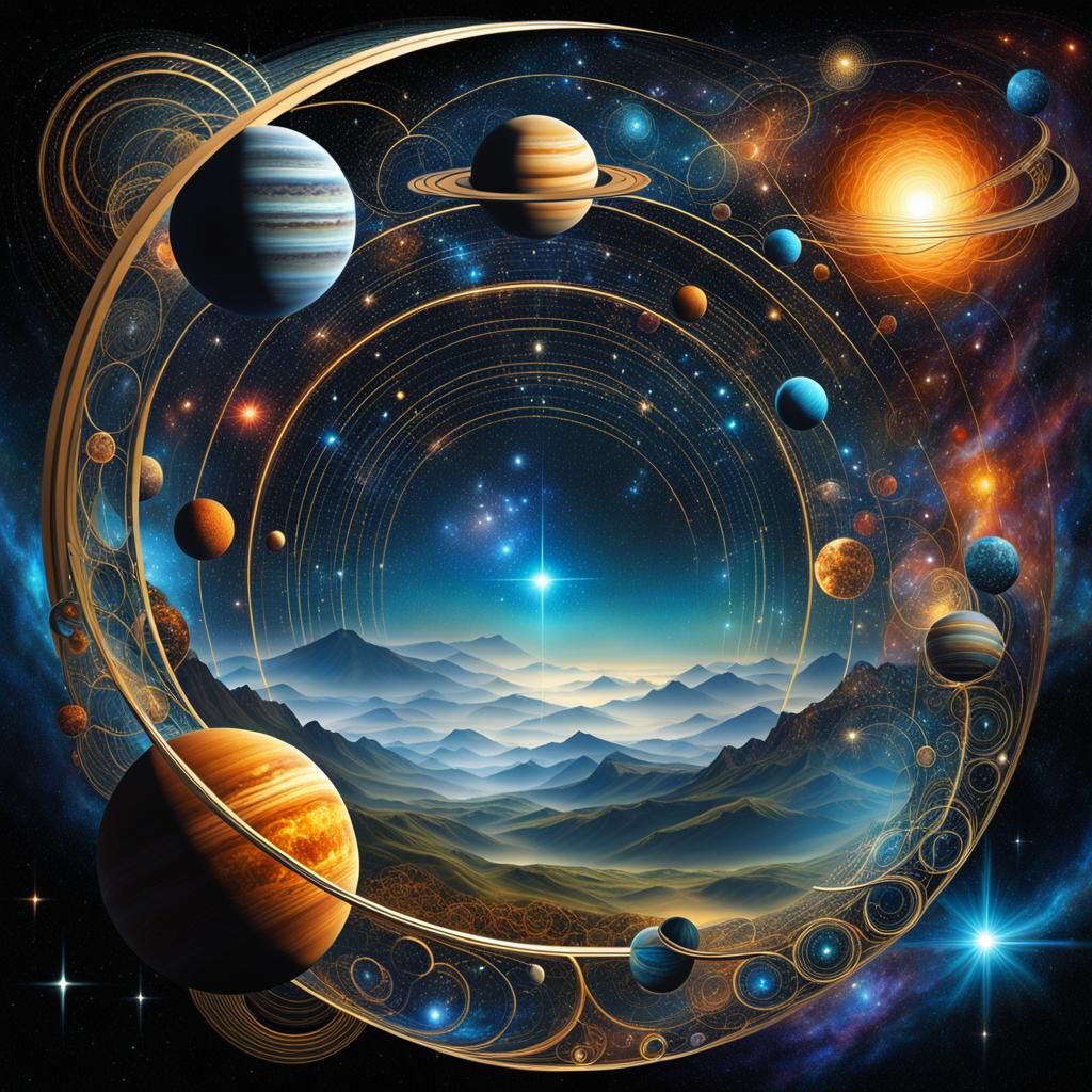  THE UNIVERSE   by @INTERCEDENCE