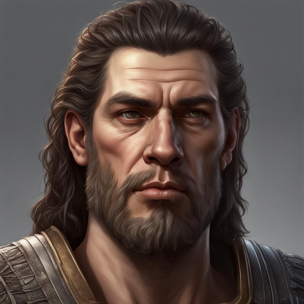 Israeli Soldiers Waving Flag in Hyperdetailed Portrait