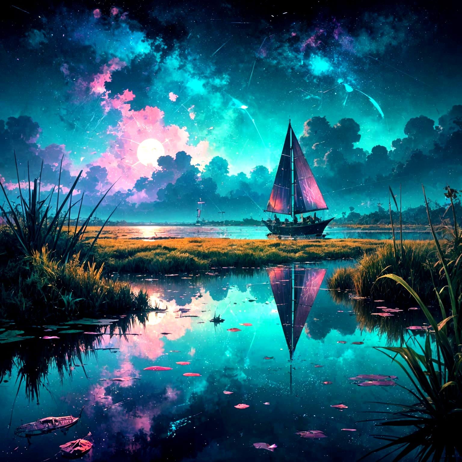 Gone Sailing   by @1cheesepuff