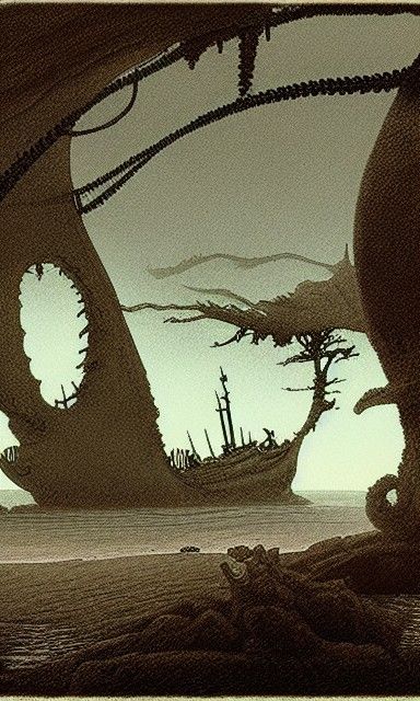 Barren lakebed
