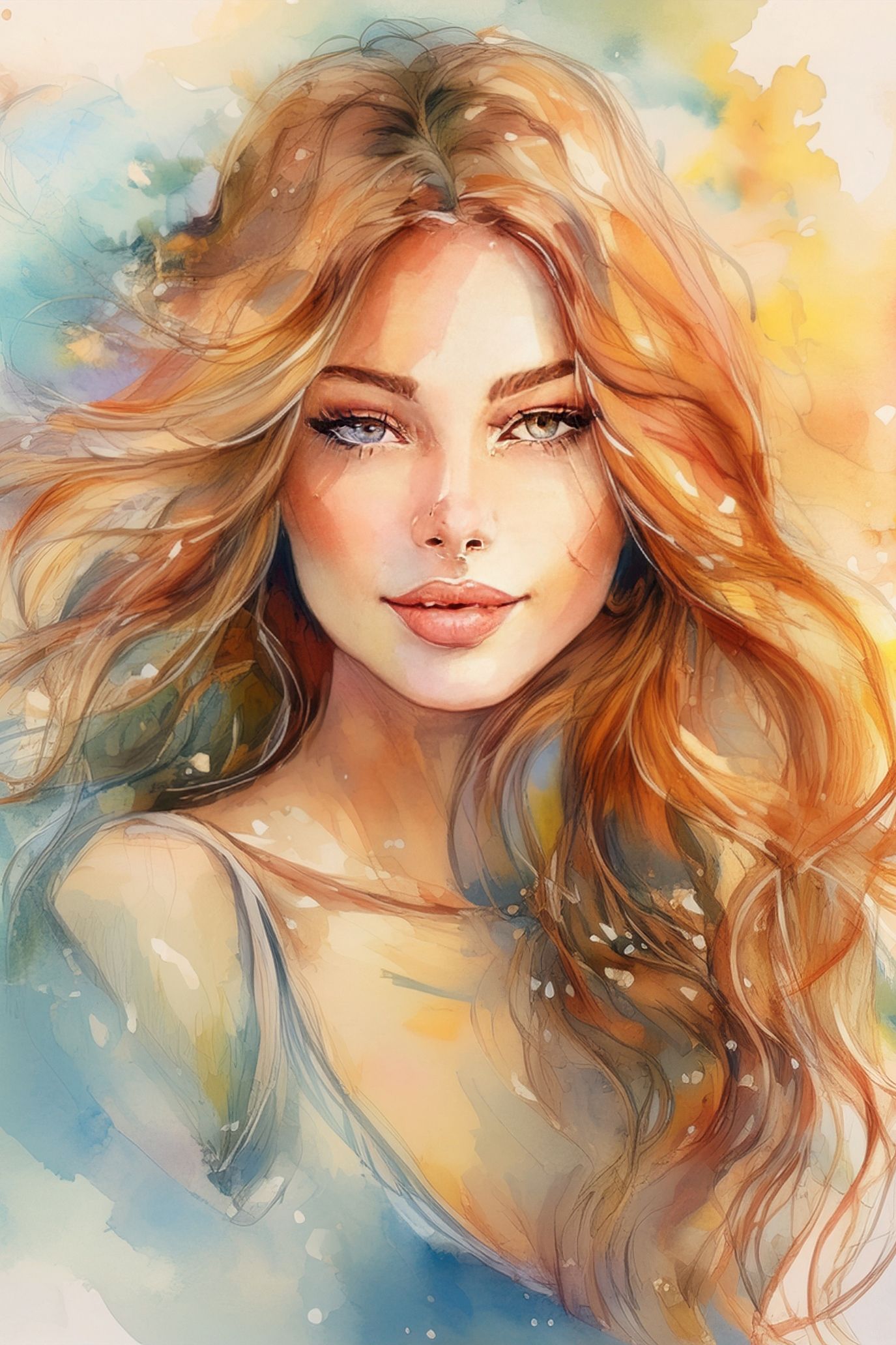 A beautiful portrait of a woman