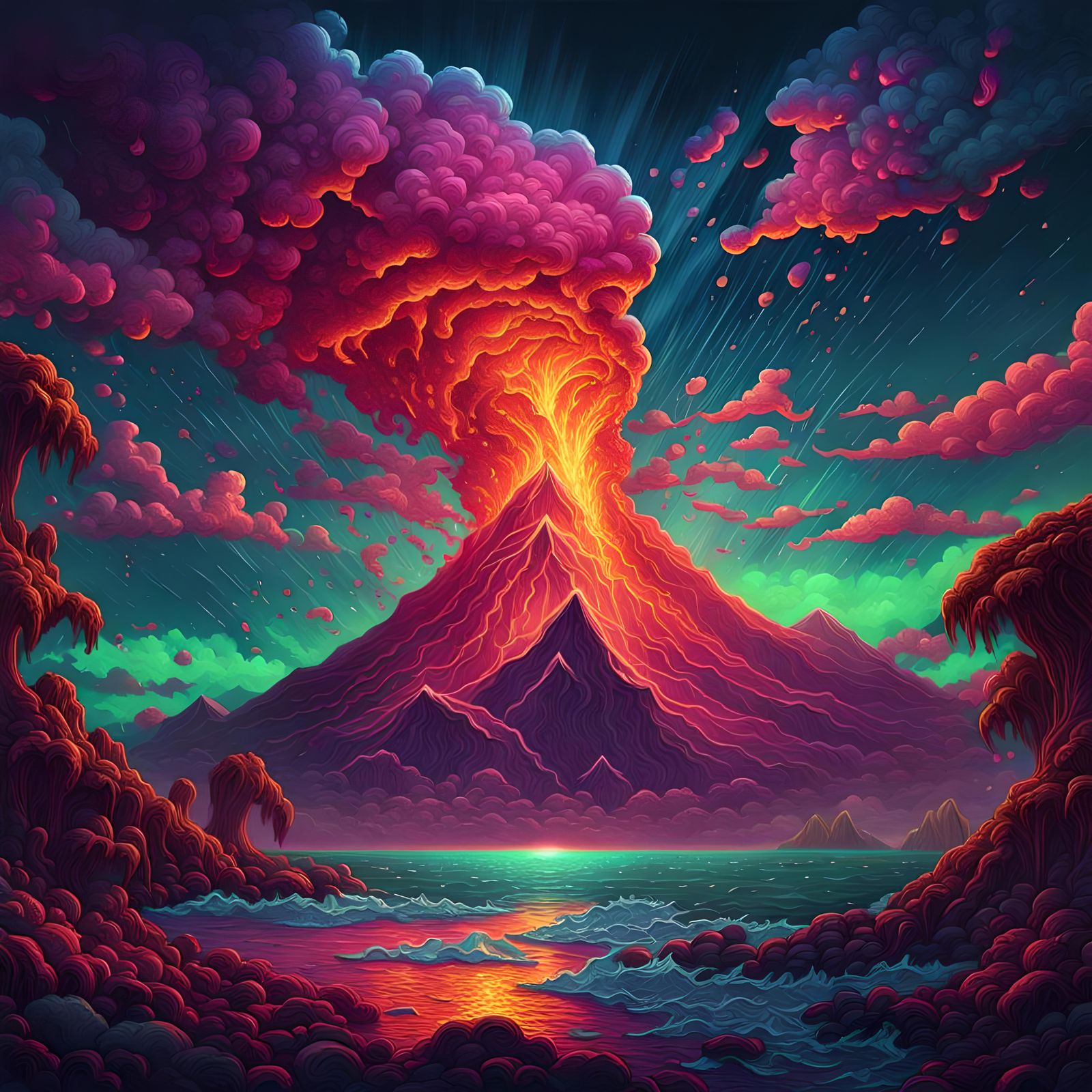 The Earth Erupts