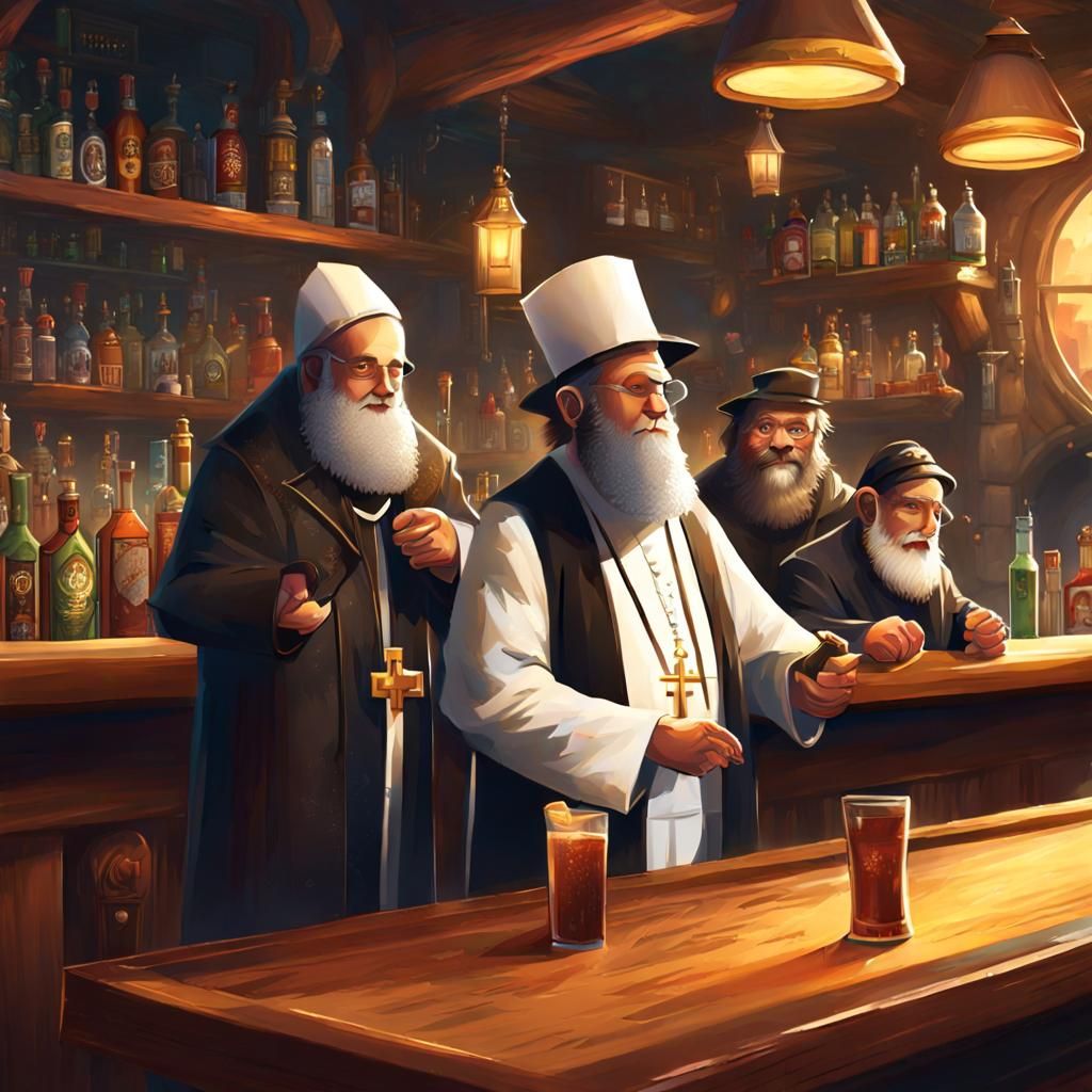A priest, a rabbi, and a thief walk into a bar...