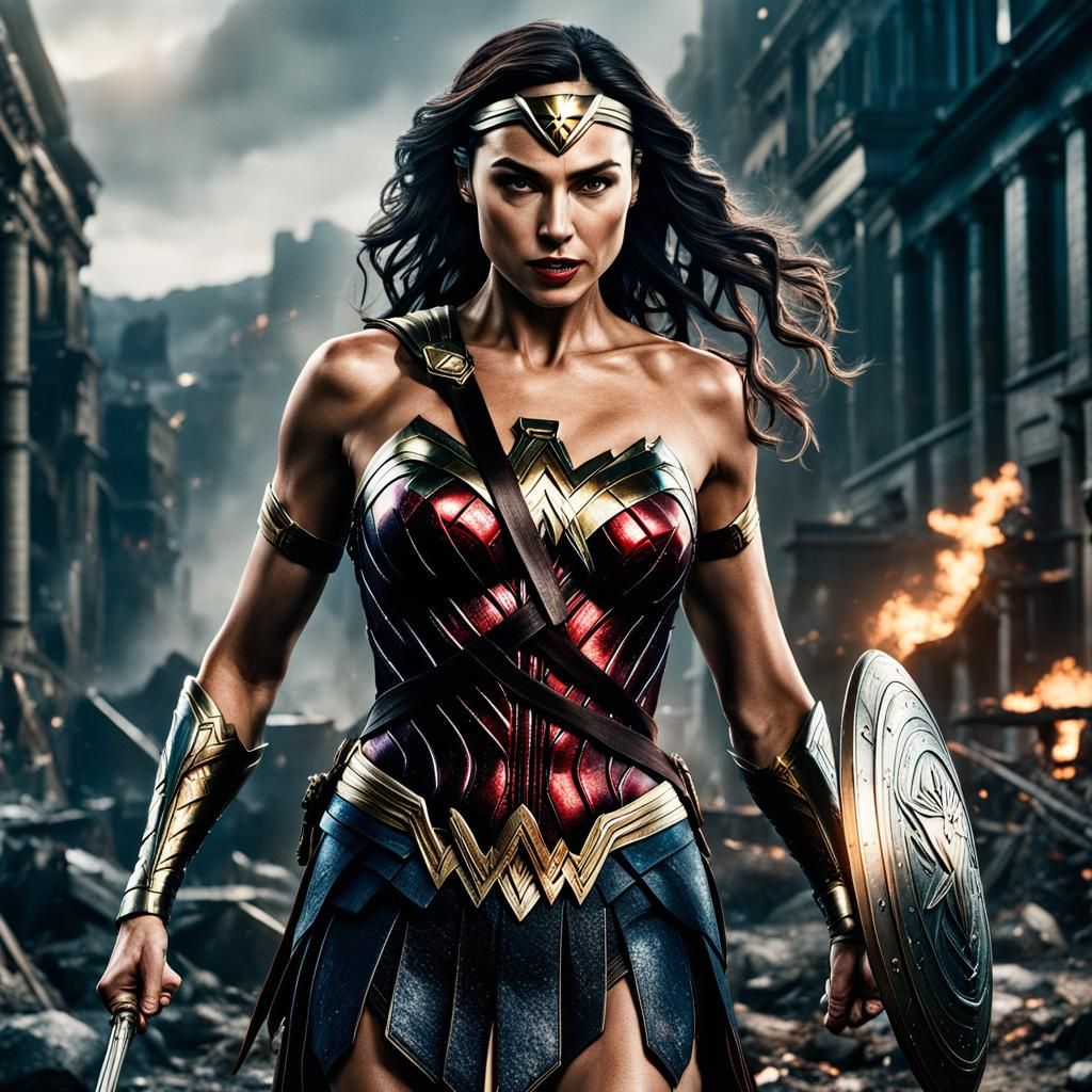 The Wonderwoman - AI Generated Artwork - NightCafe Creator