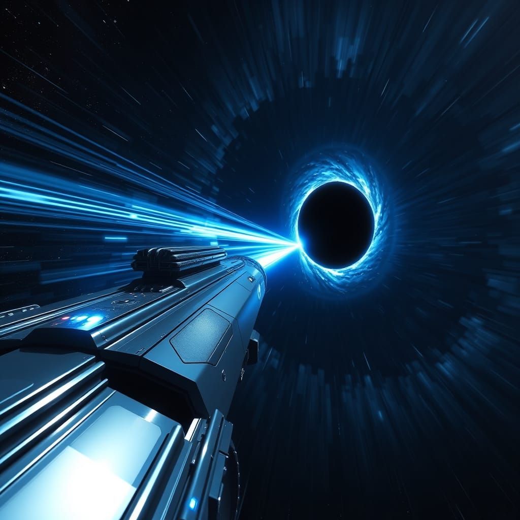 Black Hole Gate to Discovery  by @Awar