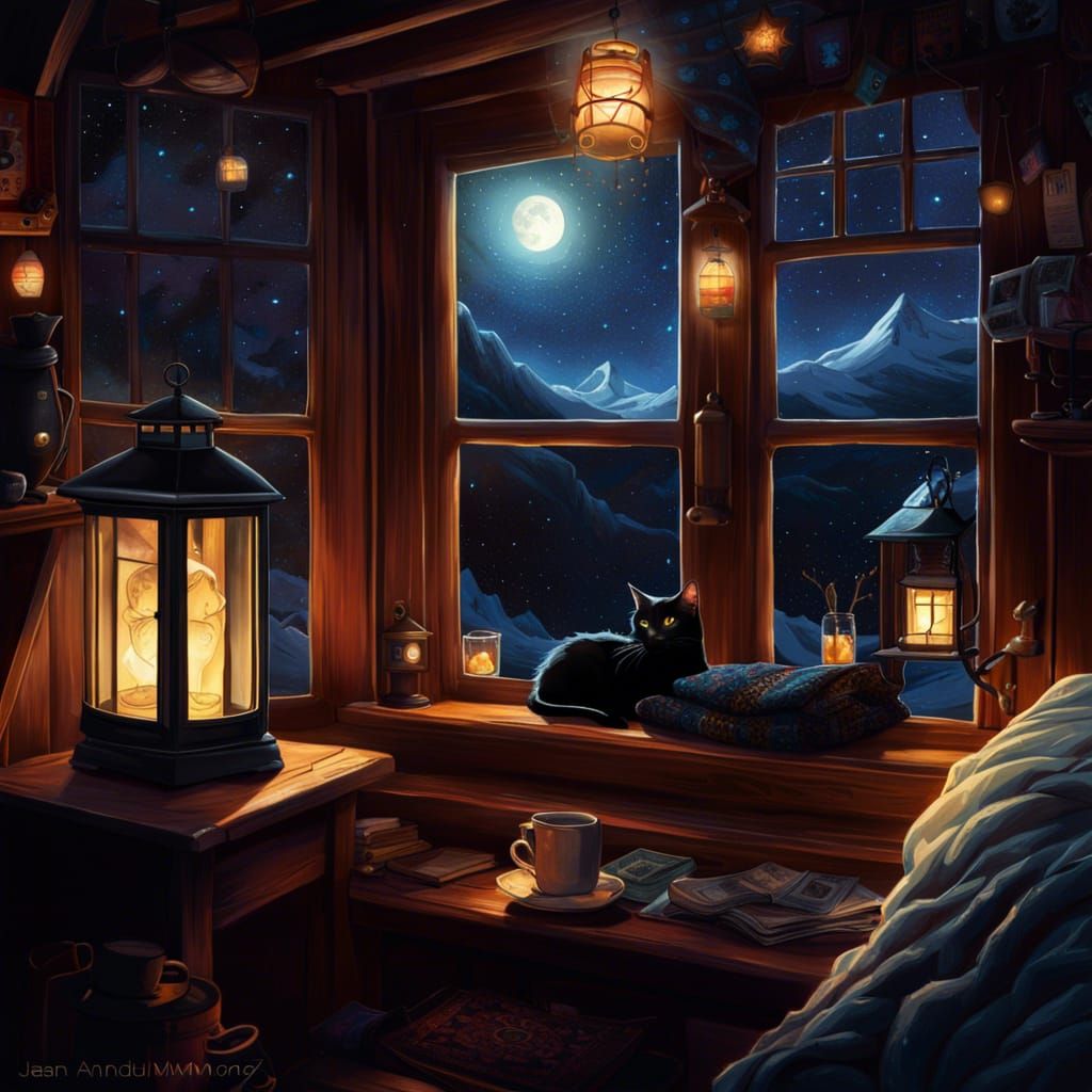 A cozy Dream AI Generated Artwork NightCafe Creator