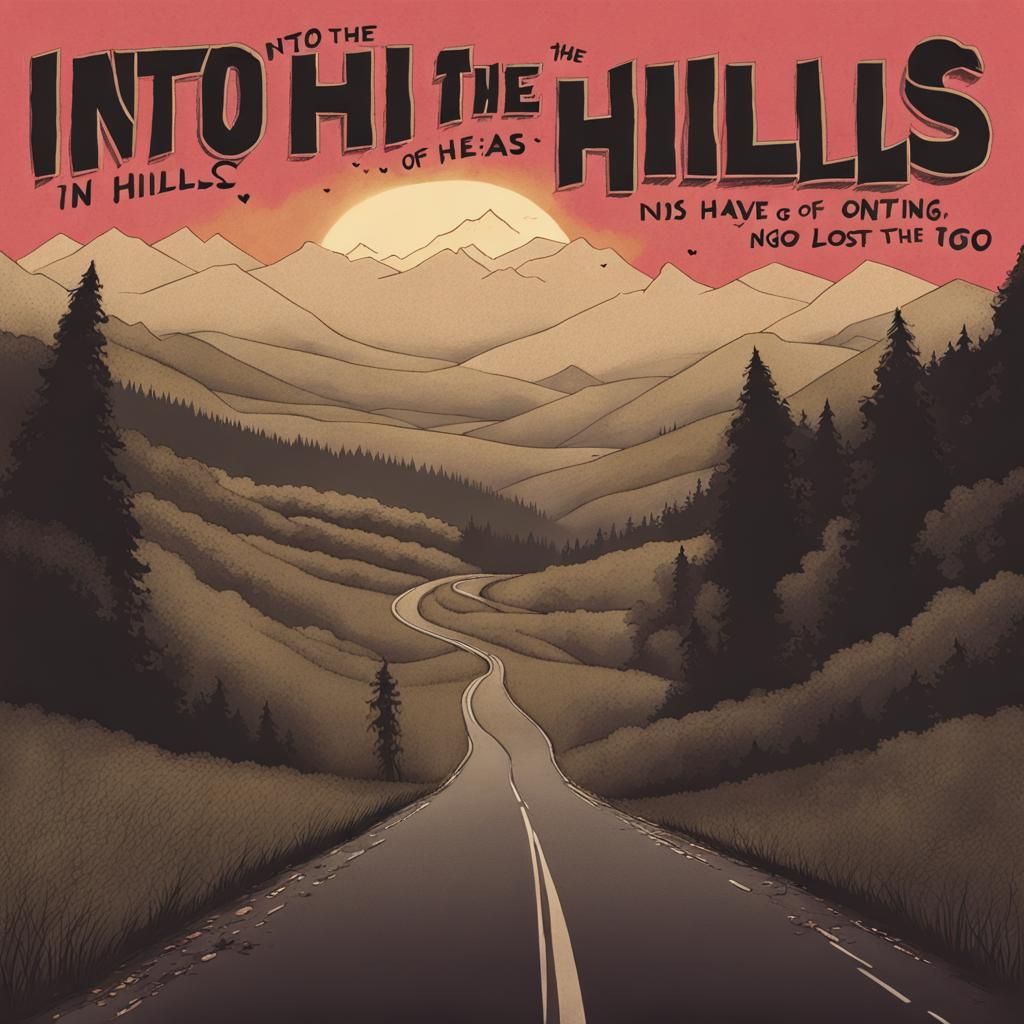 Into the hills crying tears of the crocodiles lost feet on t...