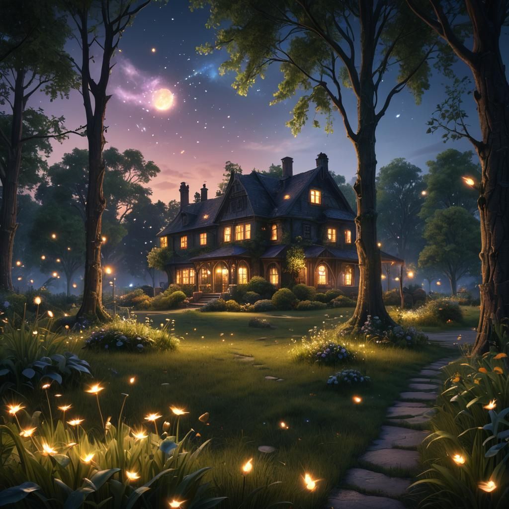 Fireflies  by @Chloe