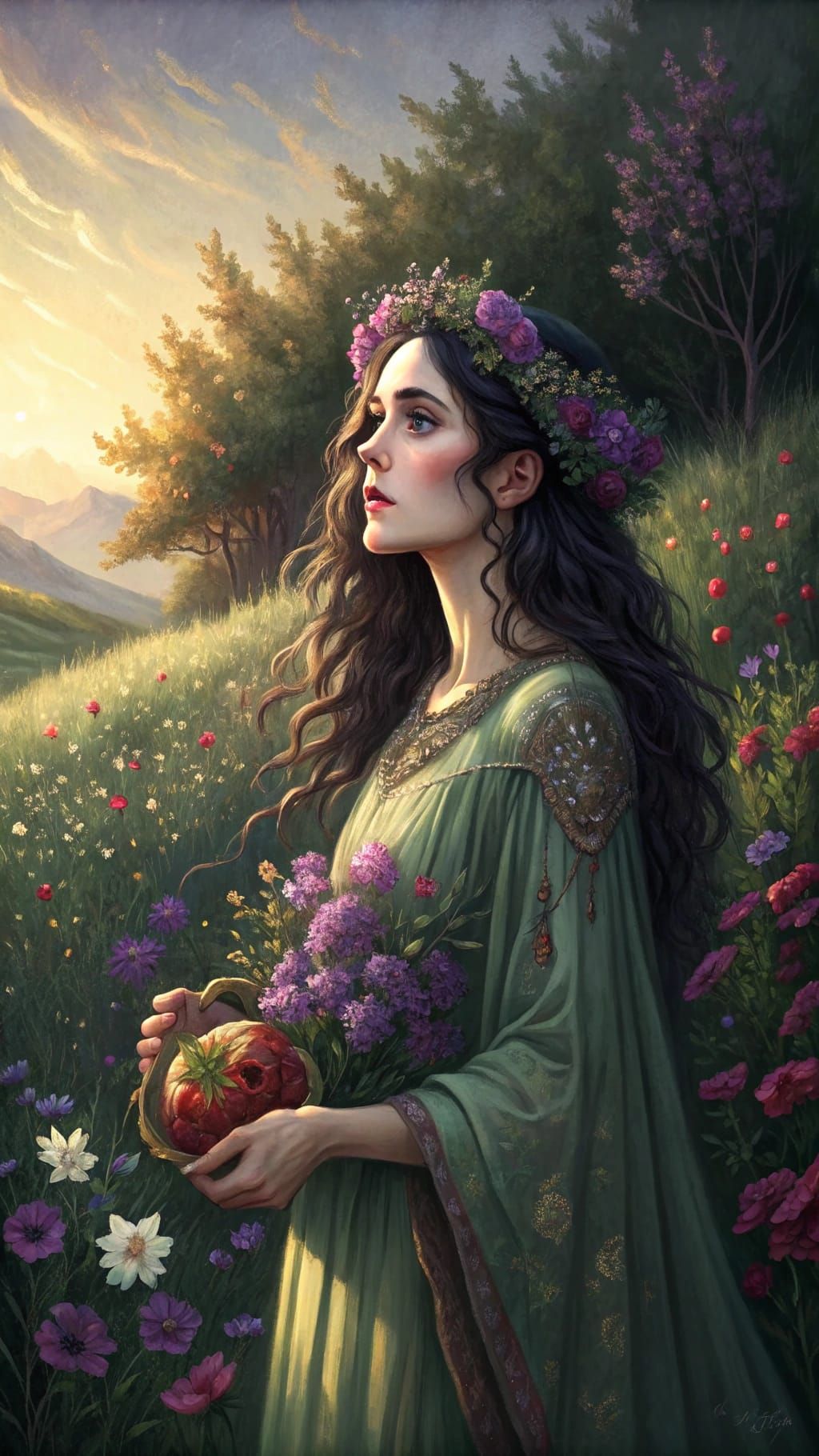 Persephone, Queen of Underworld and Spring