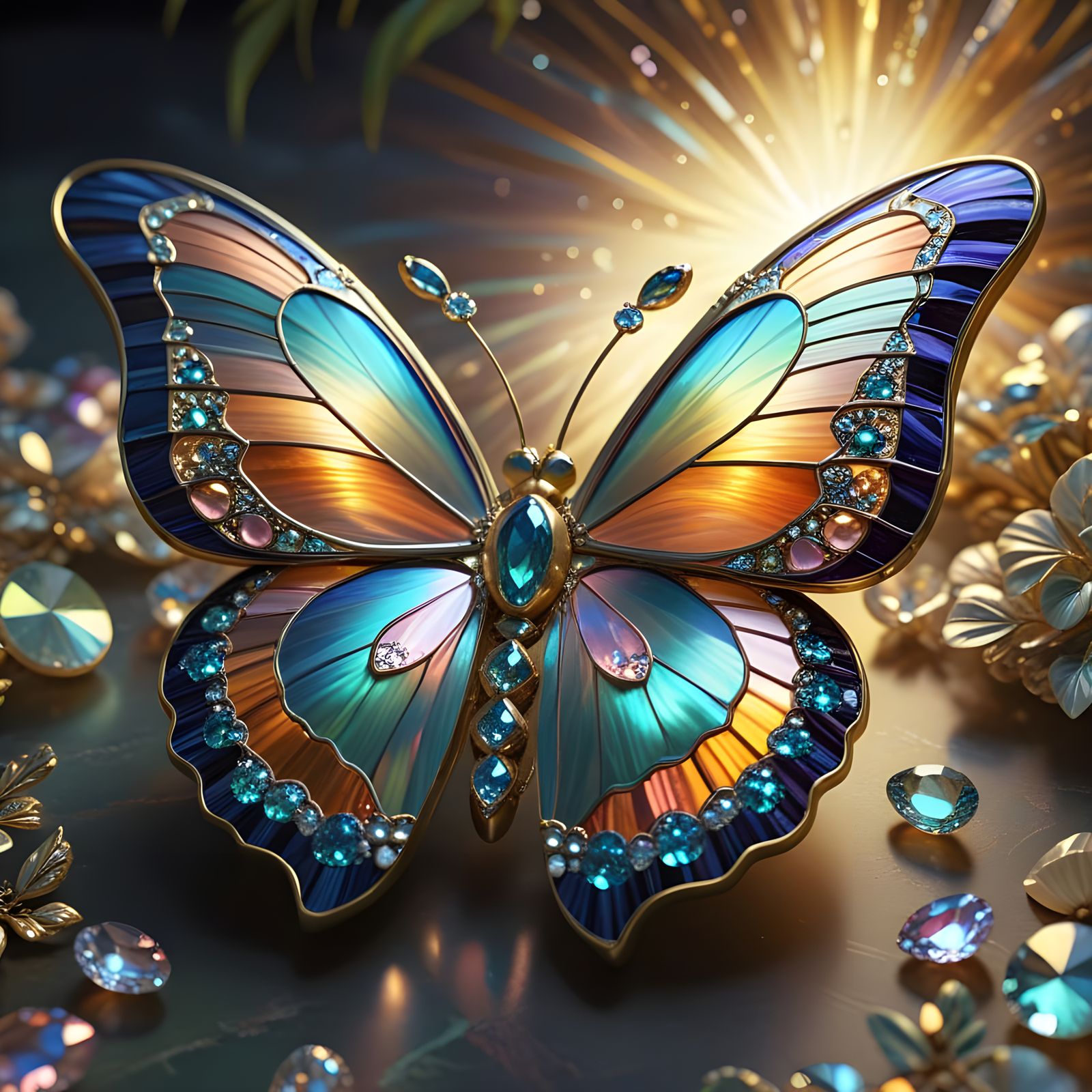 Gilded Flight  by @SeaJayEmmm