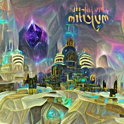 Mythic city beyond the void