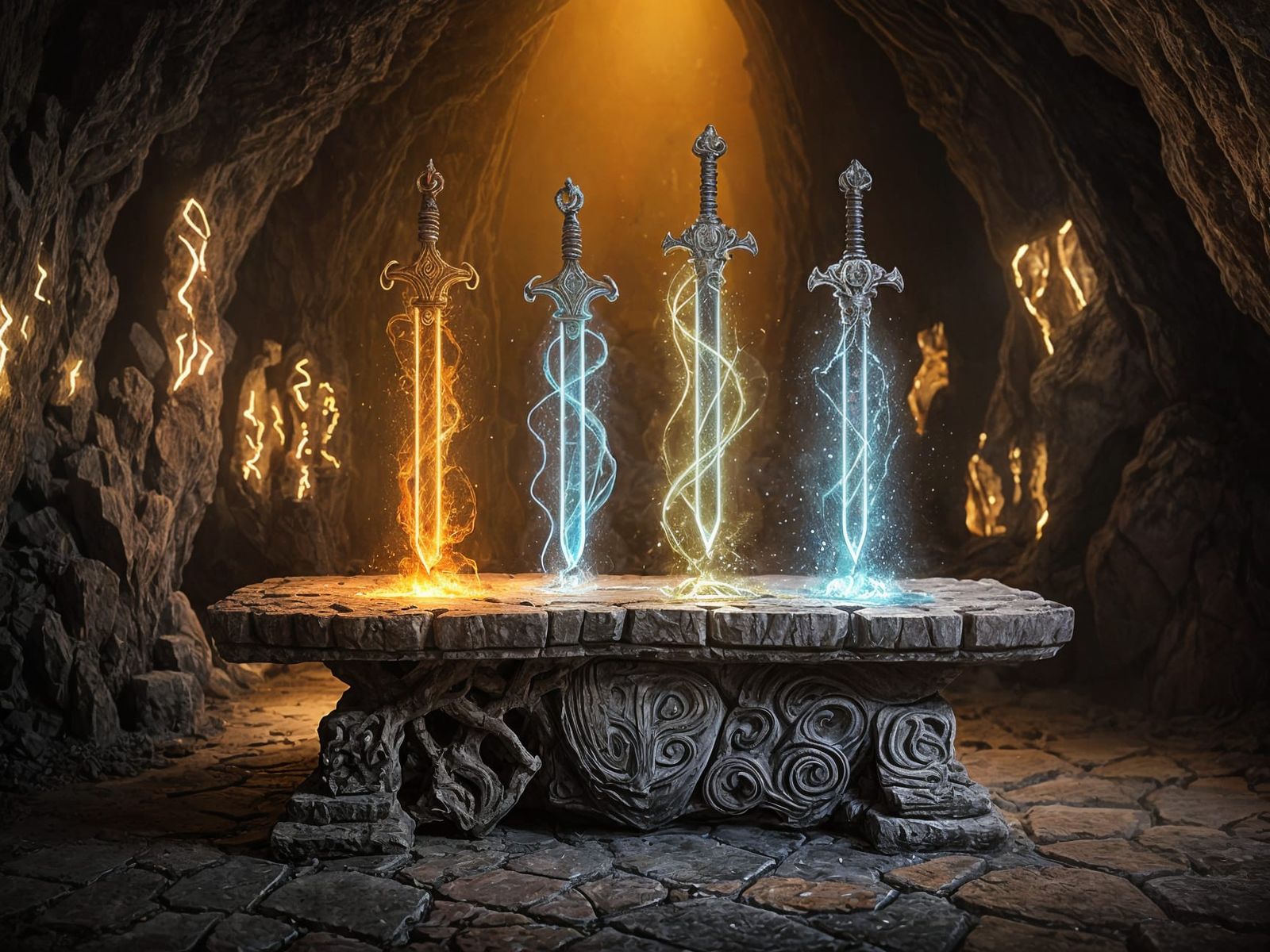 elemental swords  by @photon