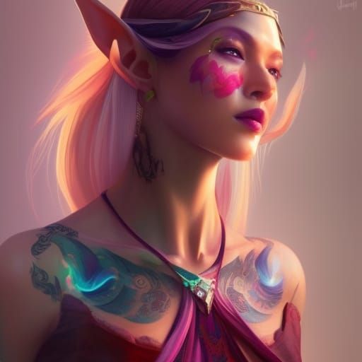 Elf Enchantress (attempts)