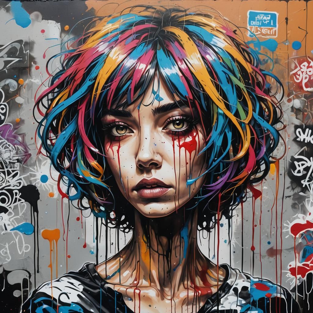 She puts a wig on her head
Made of hair from one who's dead....