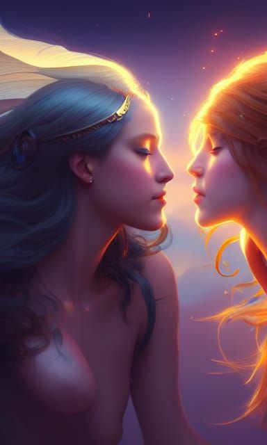 The sun and the moon (ver. 2)
