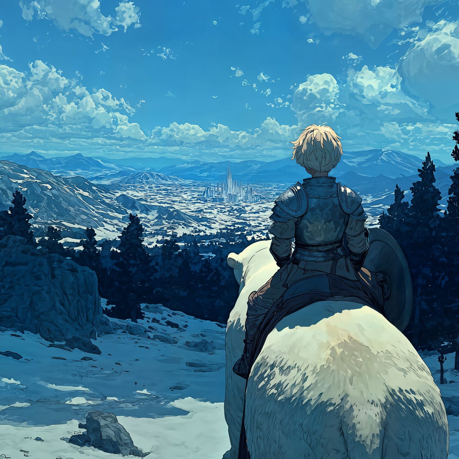 Squire Returning Home