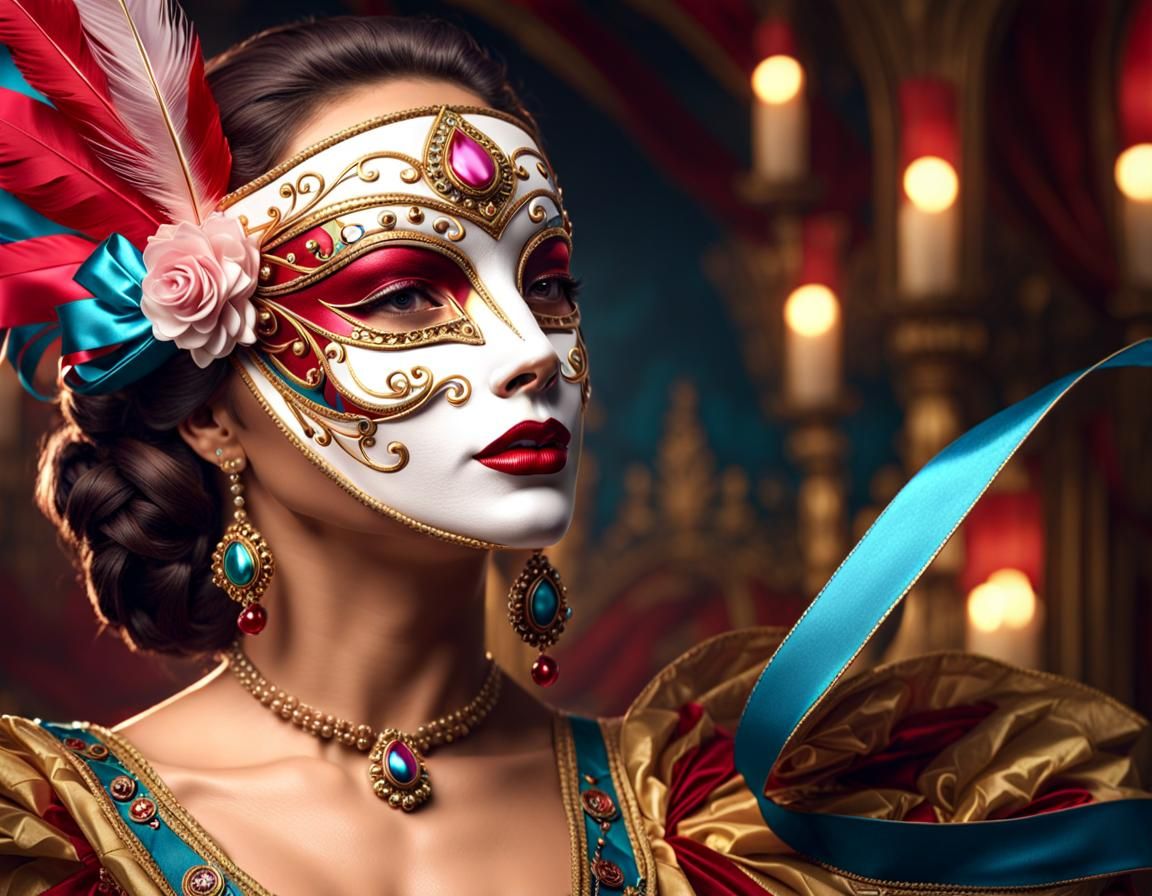 Masquerade AI Generated Artwork NightCafe Creator