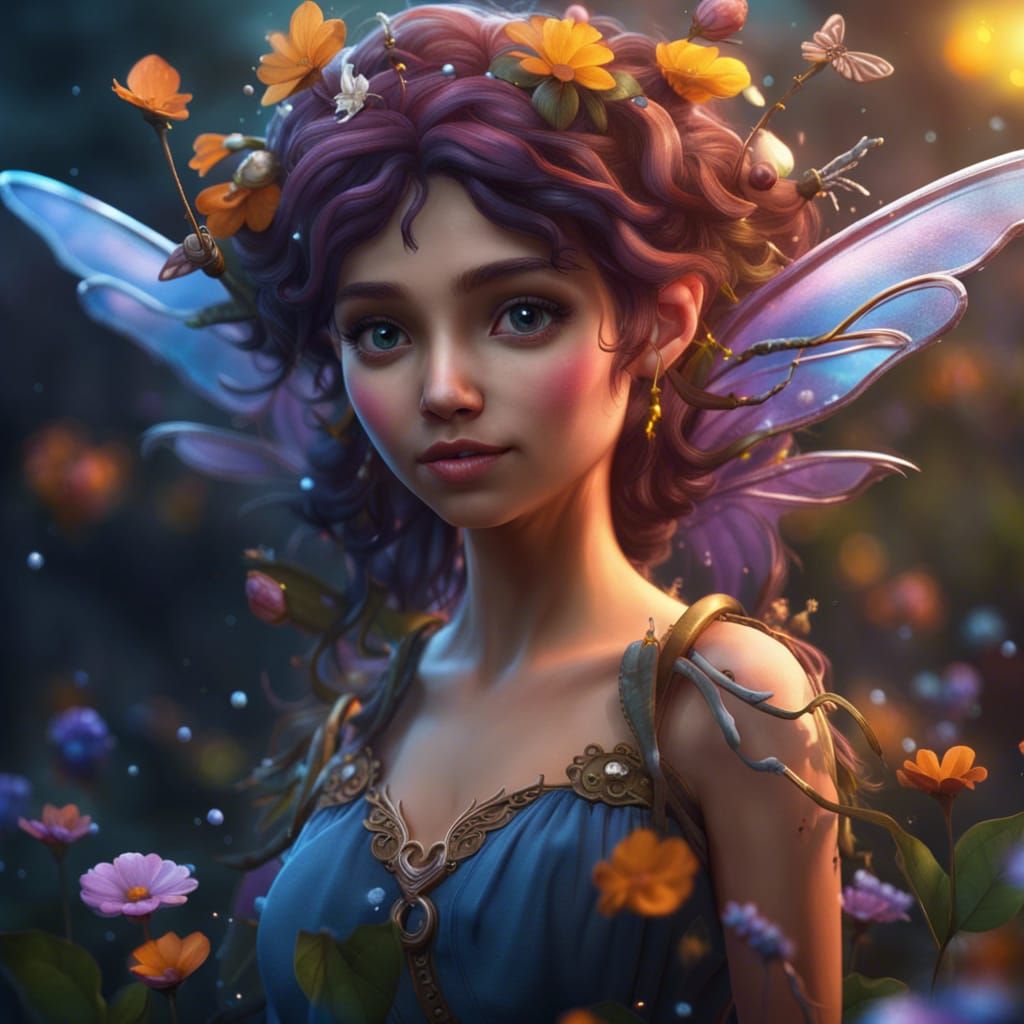 Fairy - AI Generated Artwork - NightCafe Creator