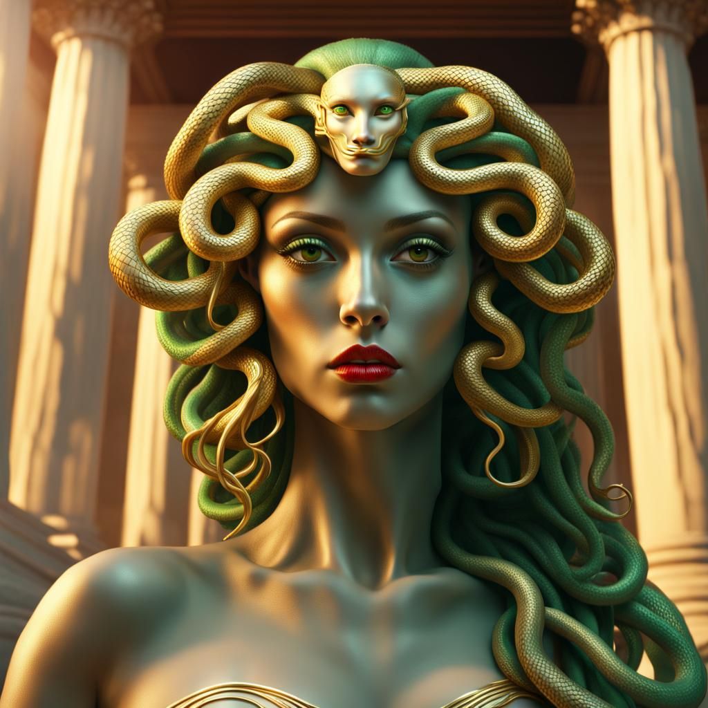 Medusa - AI Generated Artwork - NightCafe Creator