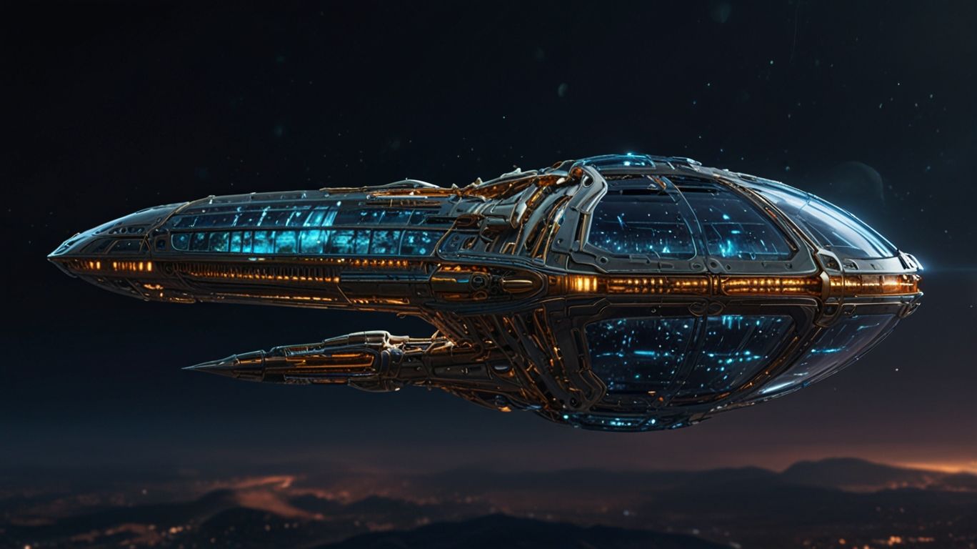 Insectoid alien mothership vessel  by @Kurt von Donnersberg