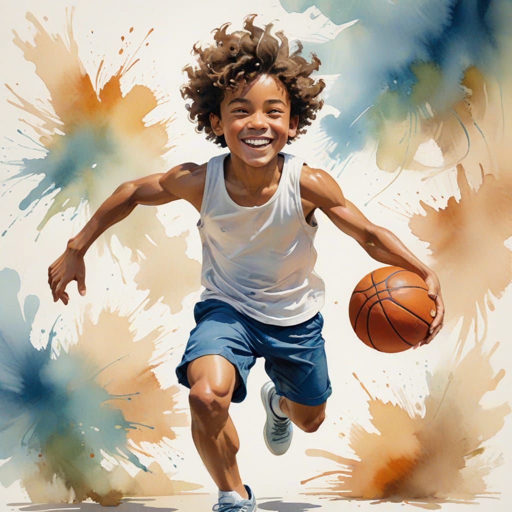 Basketball  by @BexRab